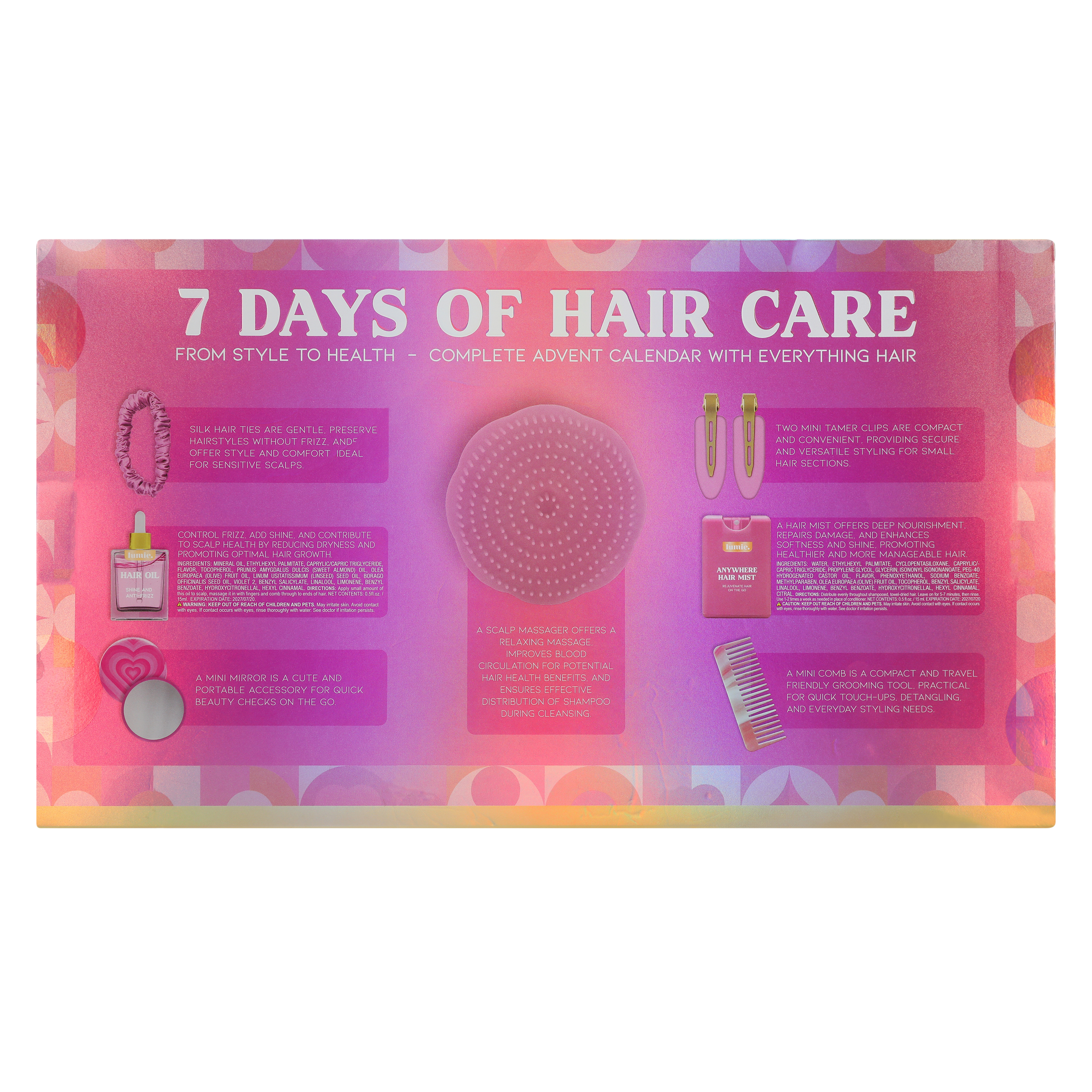 7 Days Of Haircare Beauty Gift Set