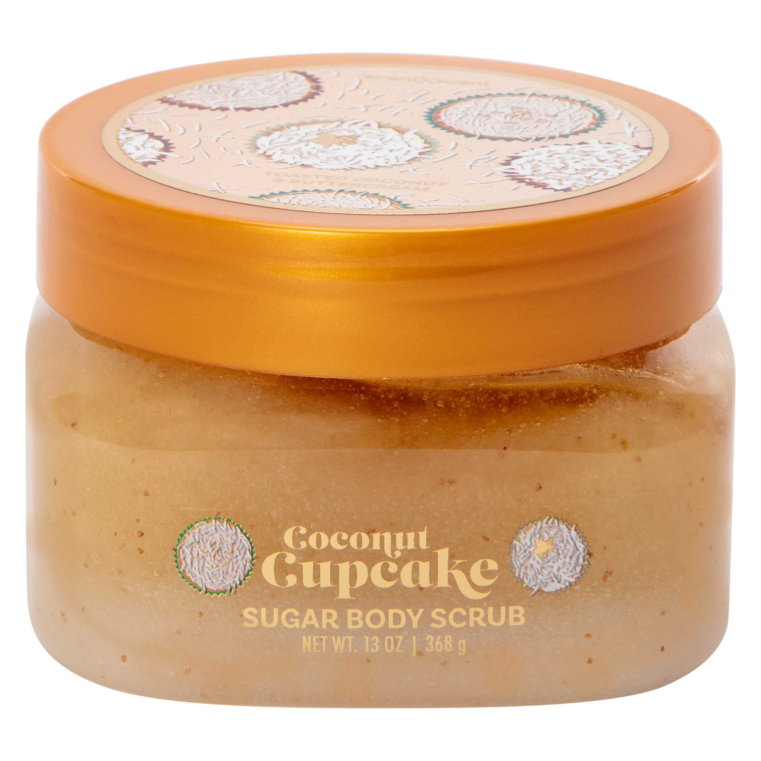 Coconut Cupcake Sugar Body Scrub 13oz