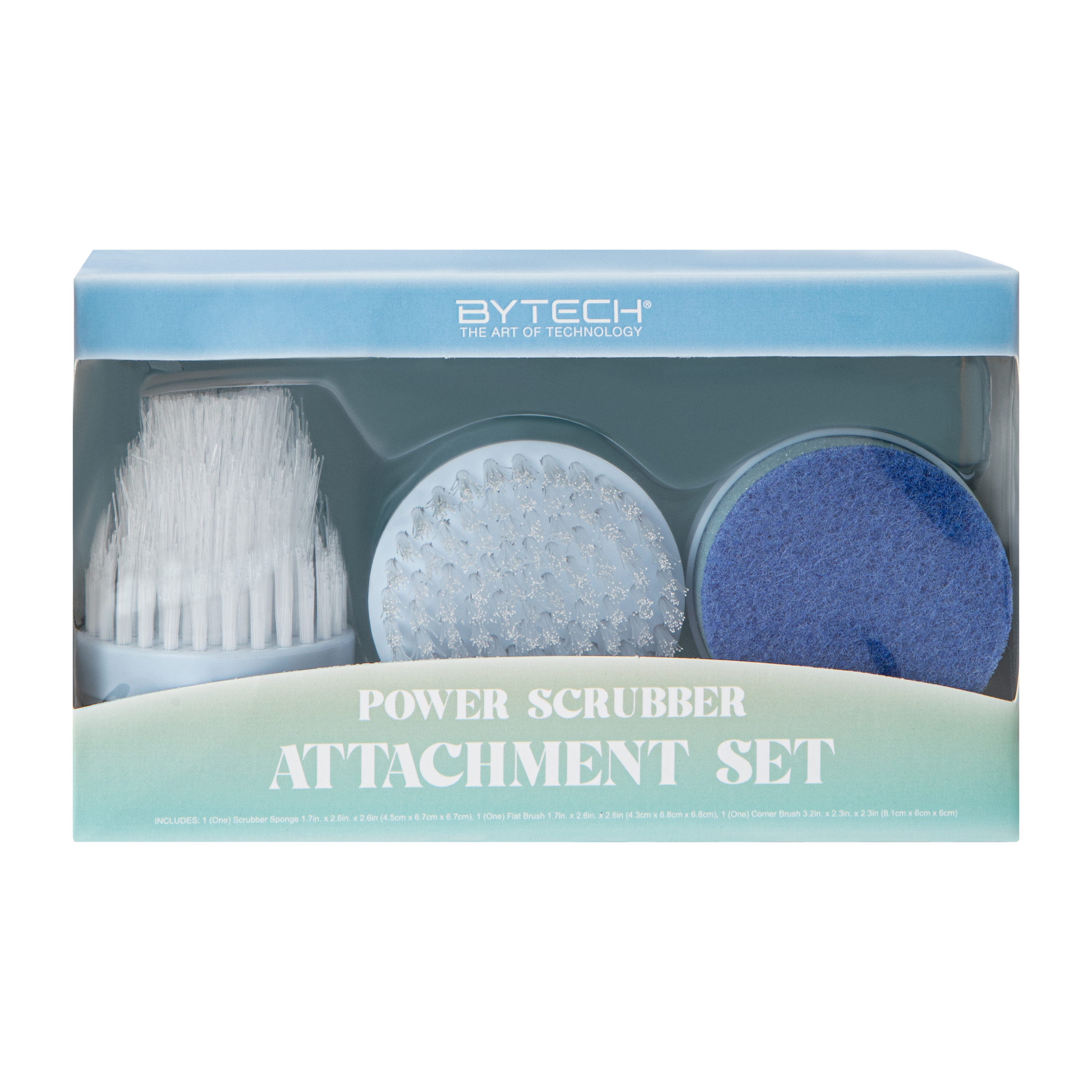Power Scrubber Attachment Set