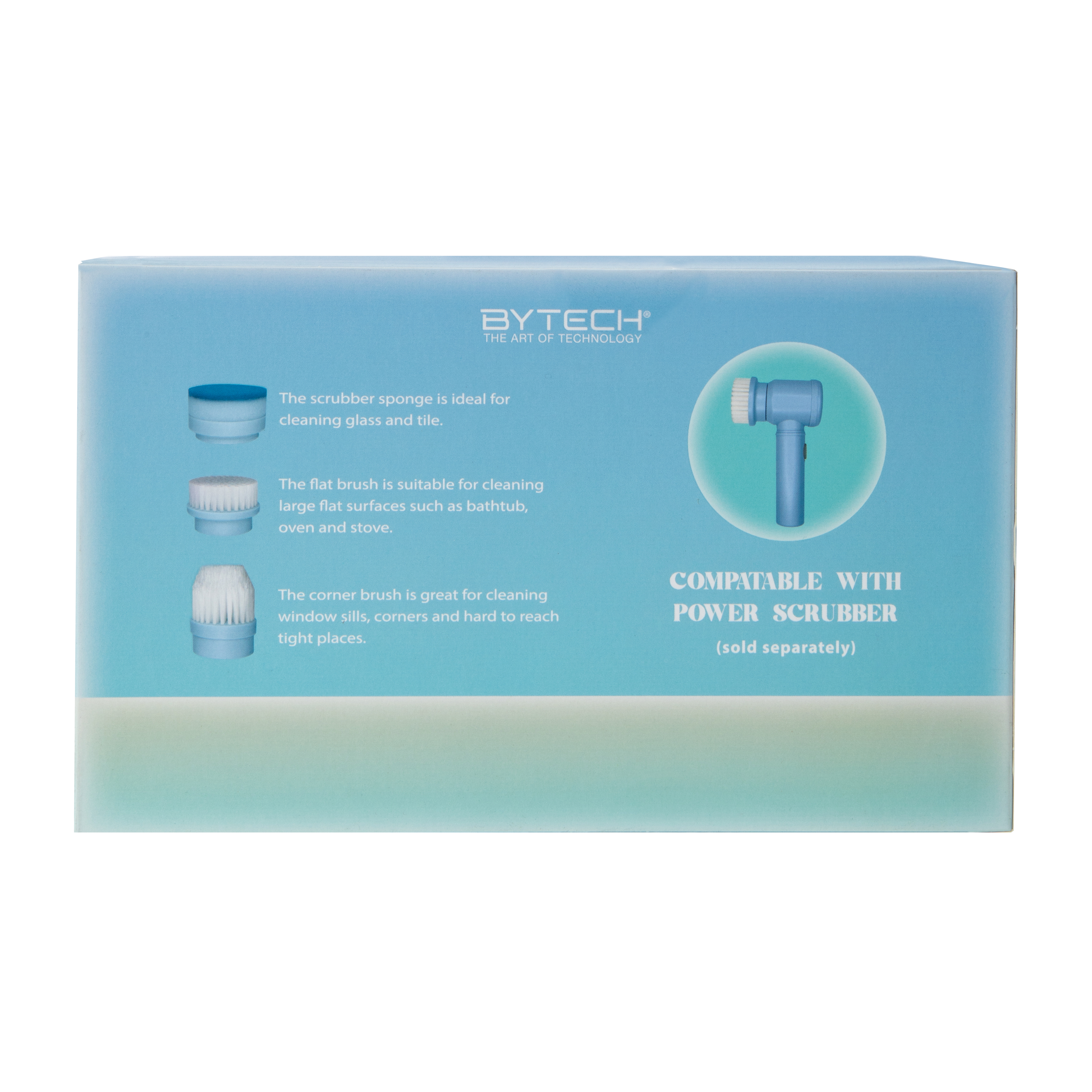 Power Scrubber Attachment Set