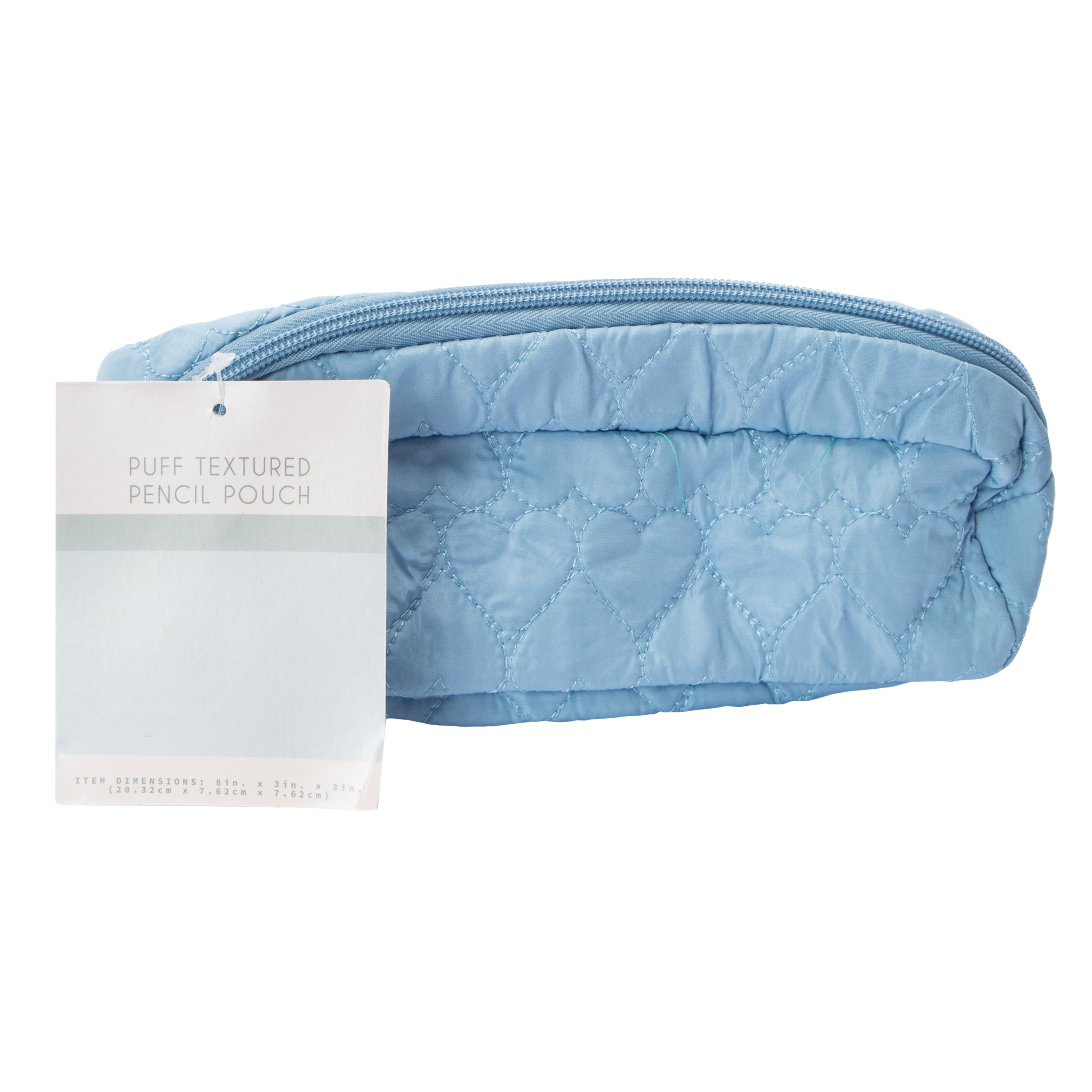 Puff Textured Pencil Pouch