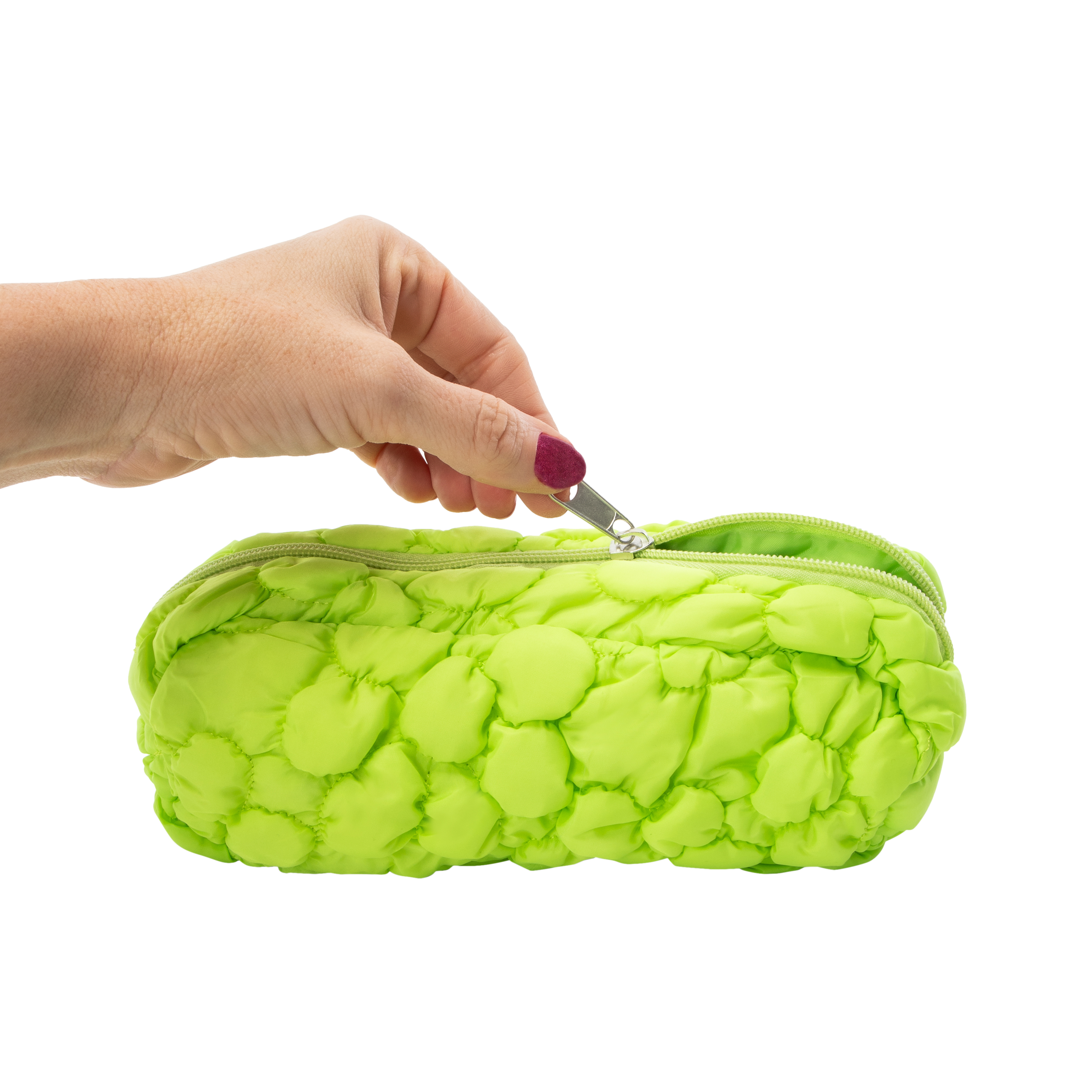 Puff Textured Pencil Pouch