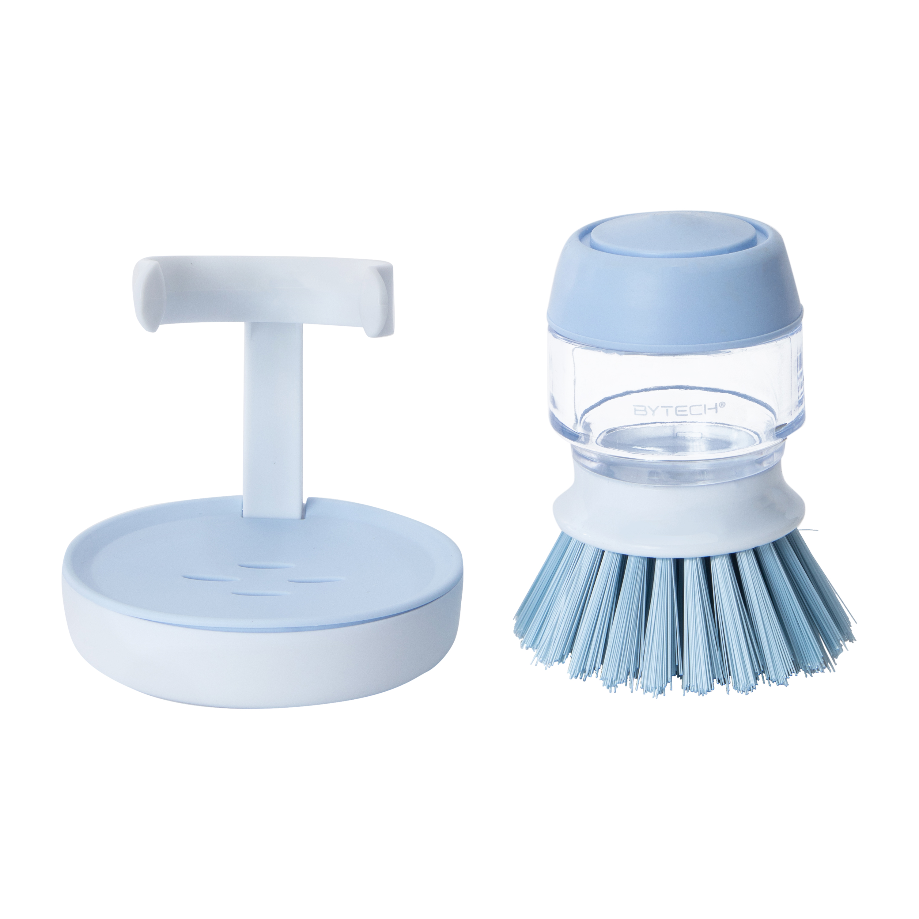 Refillable Dish Brush With Stand
