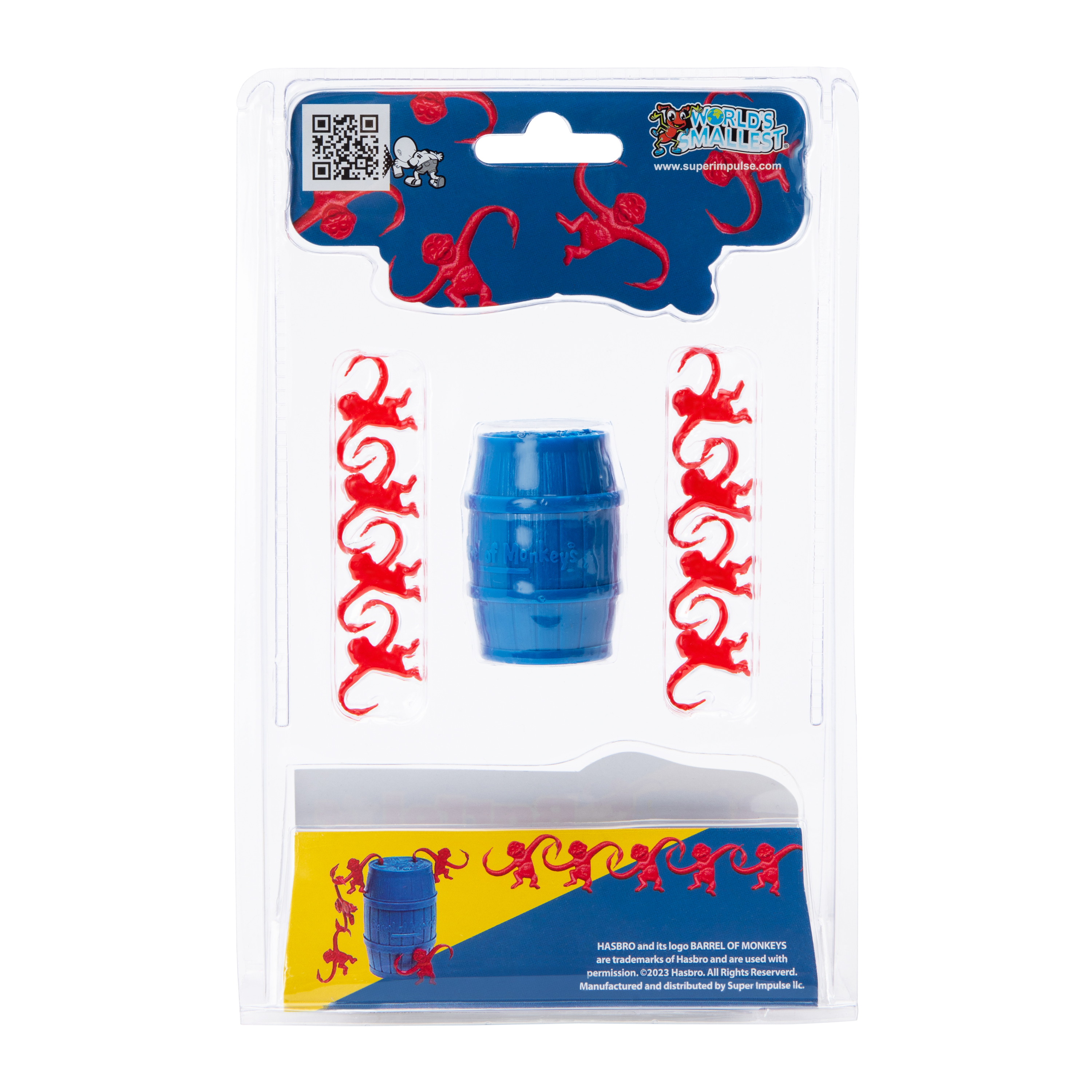 World’s Smallest® Barrel Of Monkeys