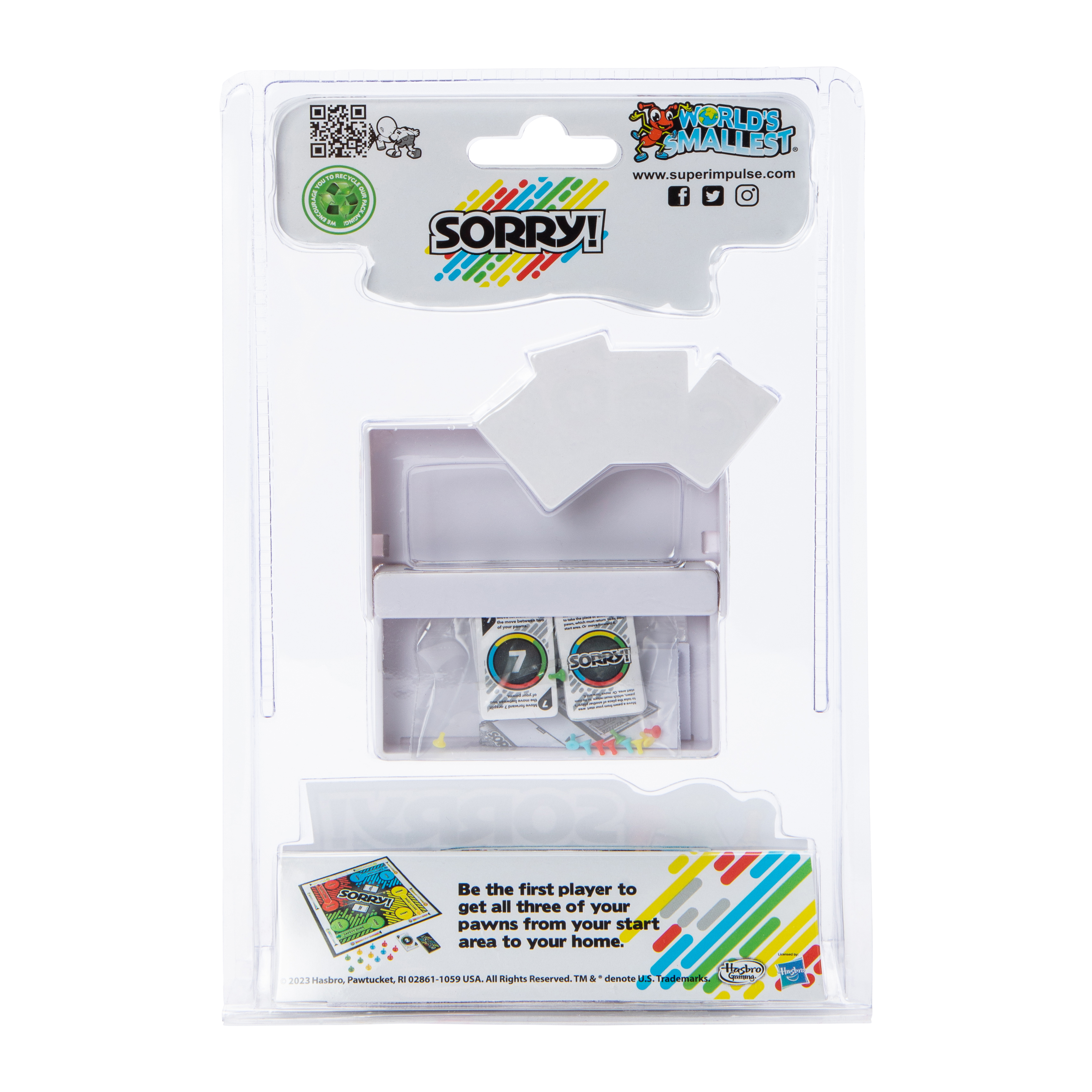 World's Smallest® Sorry® Game