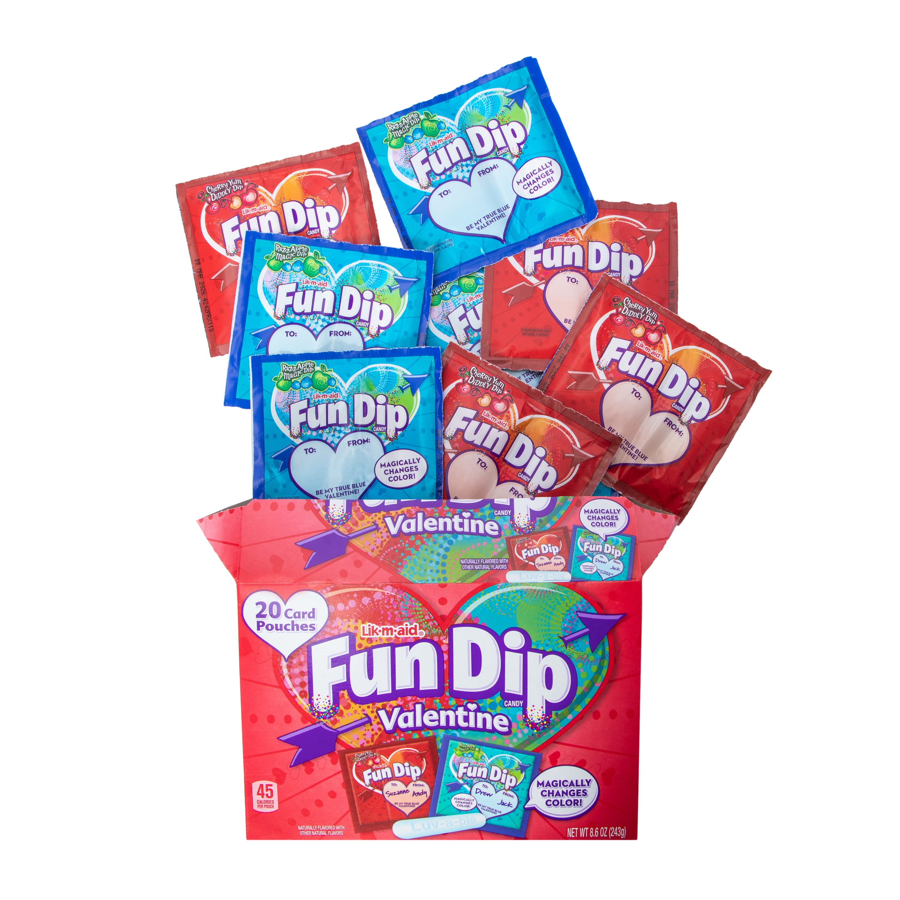 Lik-M-Aid® Valentine Fun Dip Candy Five Below