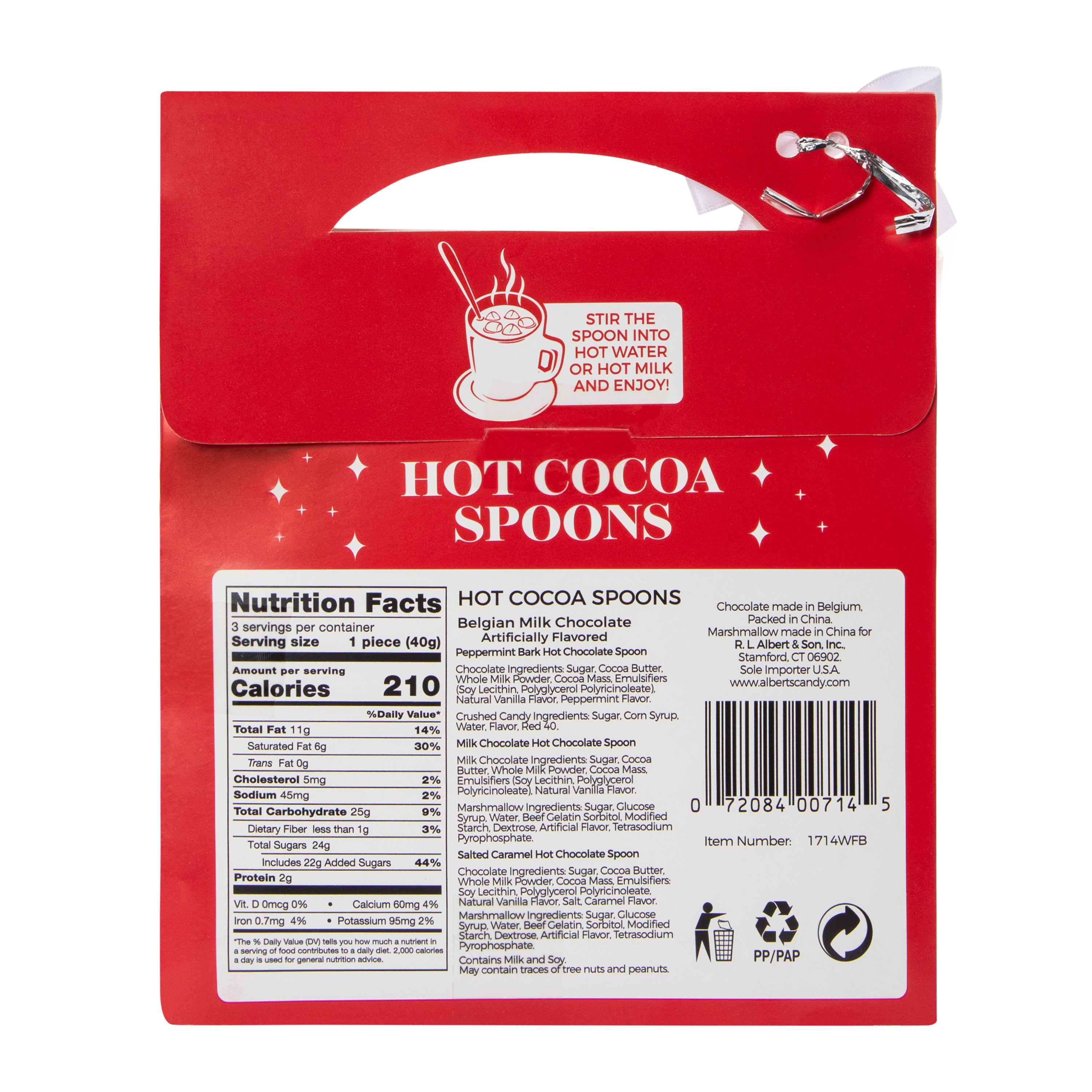 Hot Cocoa Spoons 3-Count