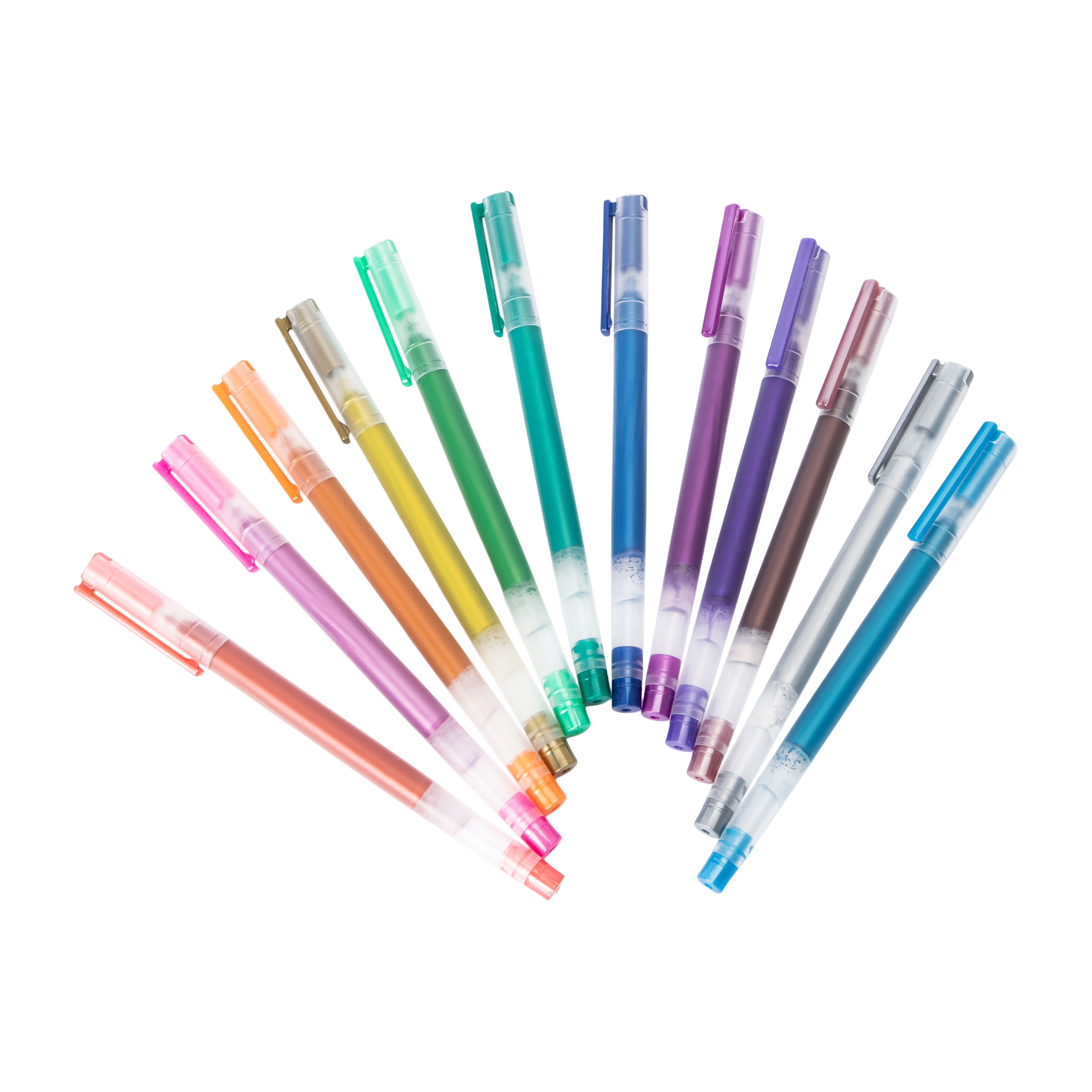Metallic Gel Pens 12-Count