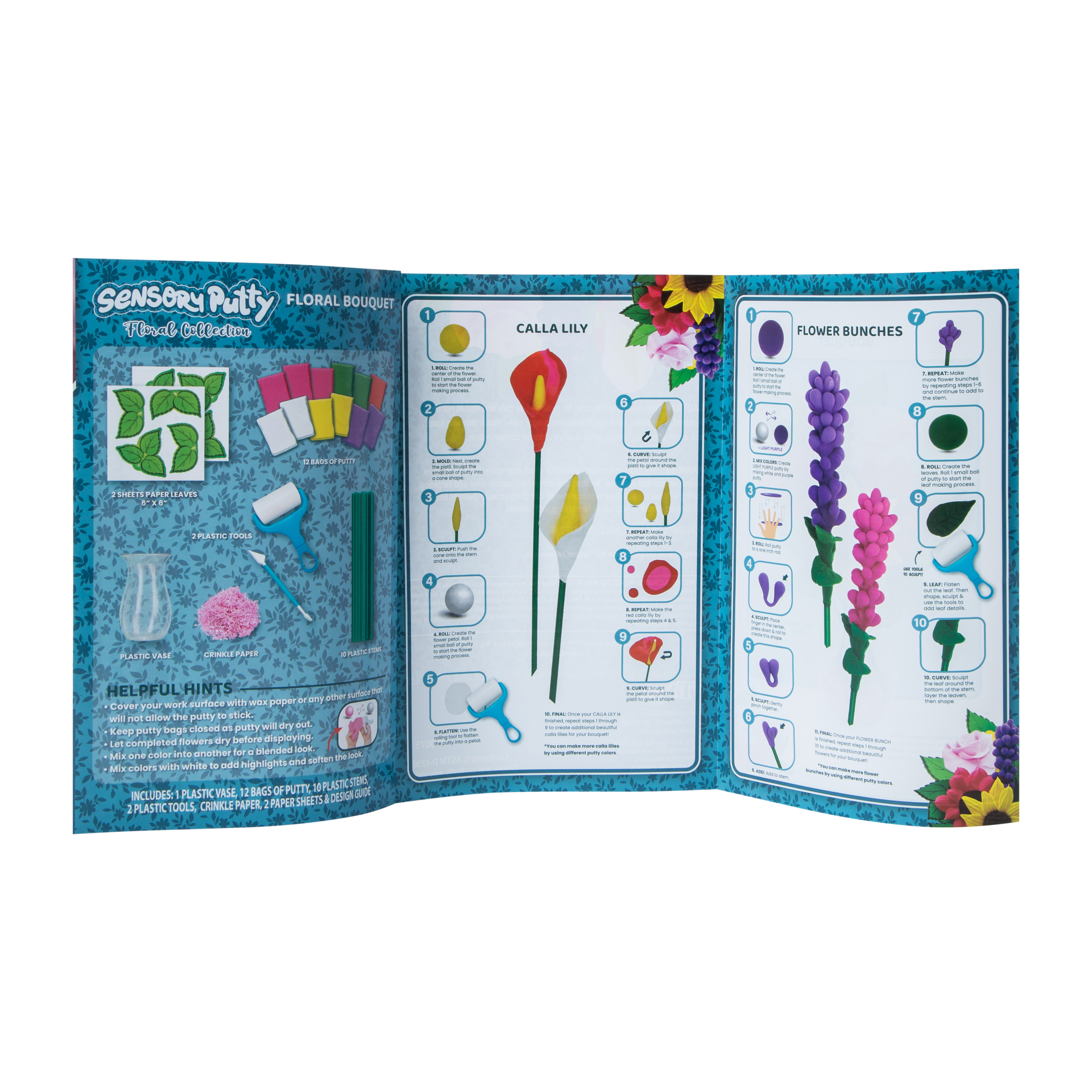 Sensory Putty Floral Collection Bouquet