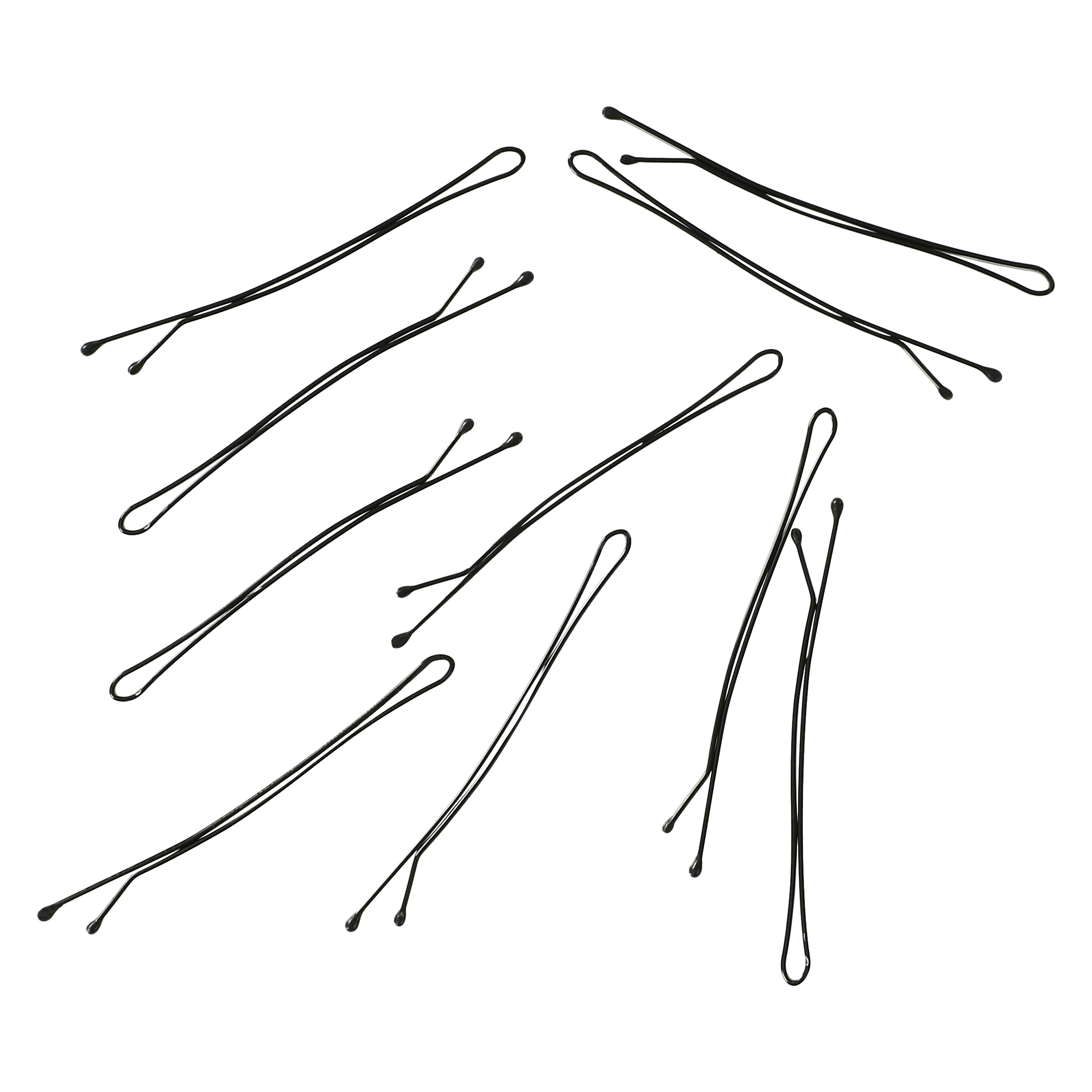 Diane® 2.5in Large Curved Bobby Pins 40-Count - Black