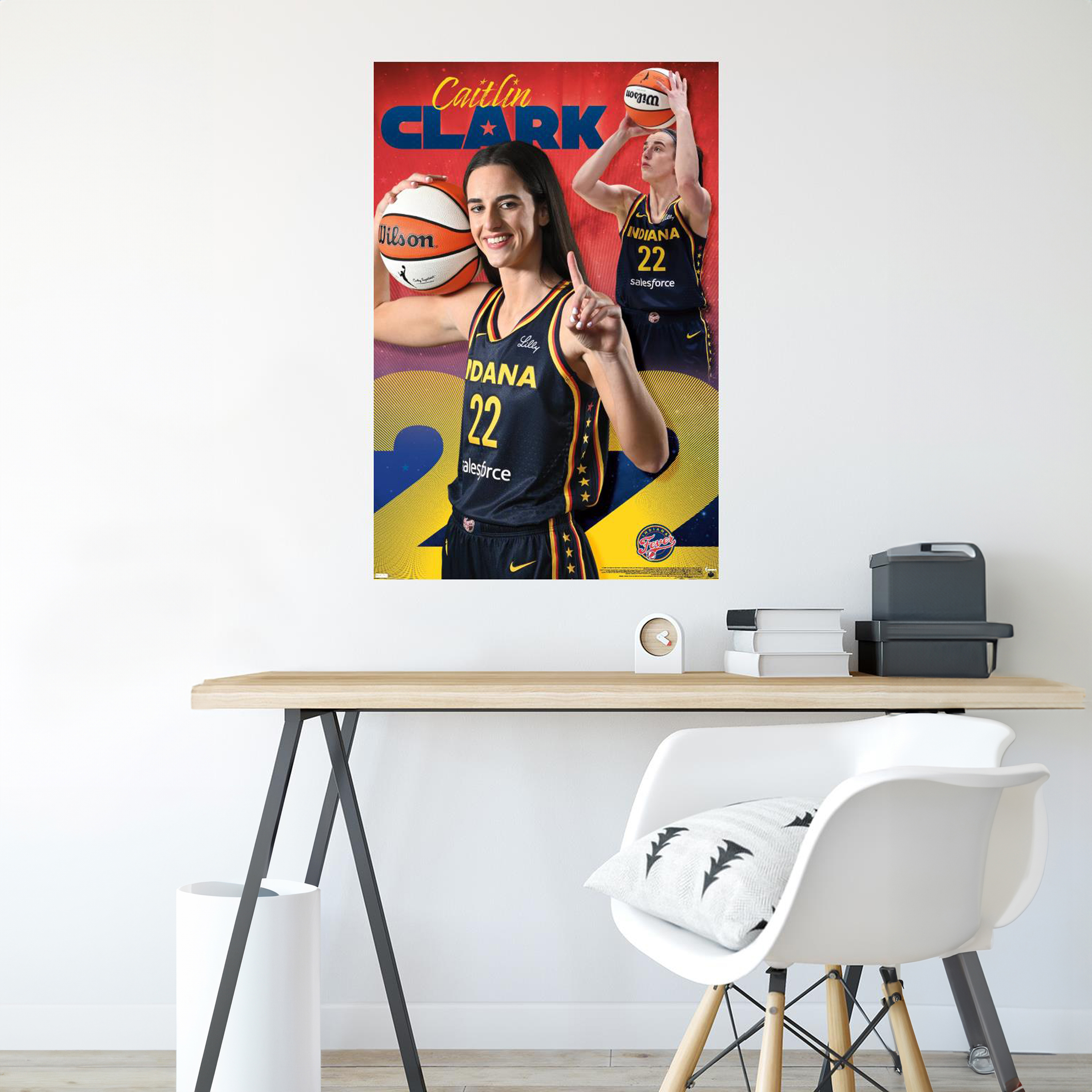 WNBA Indiana Fever Poster 22.37in x 34in