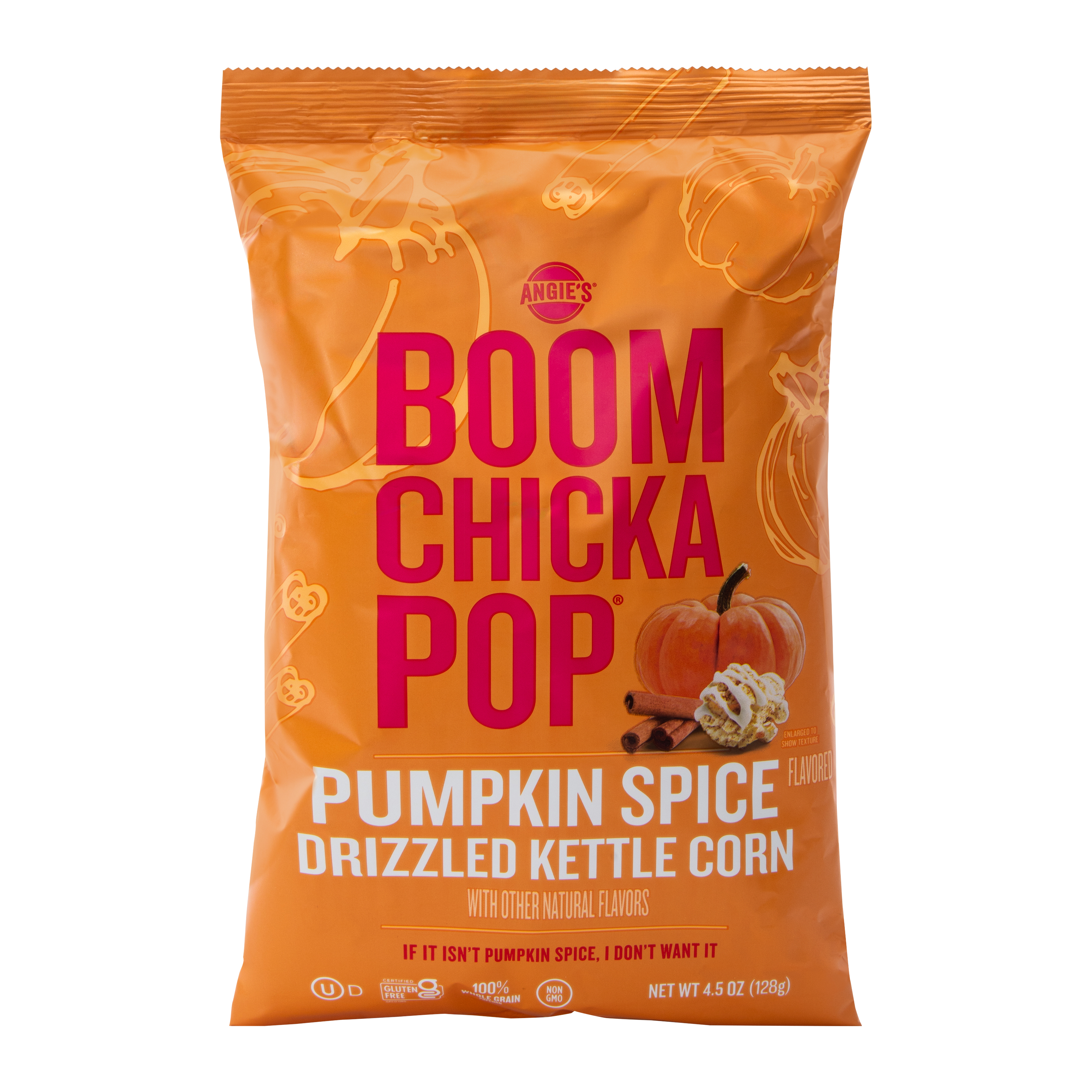 Angie's® Boom Chicka Pop® Pumpkin Spice Drizzled Kettle Corn 4.5oz