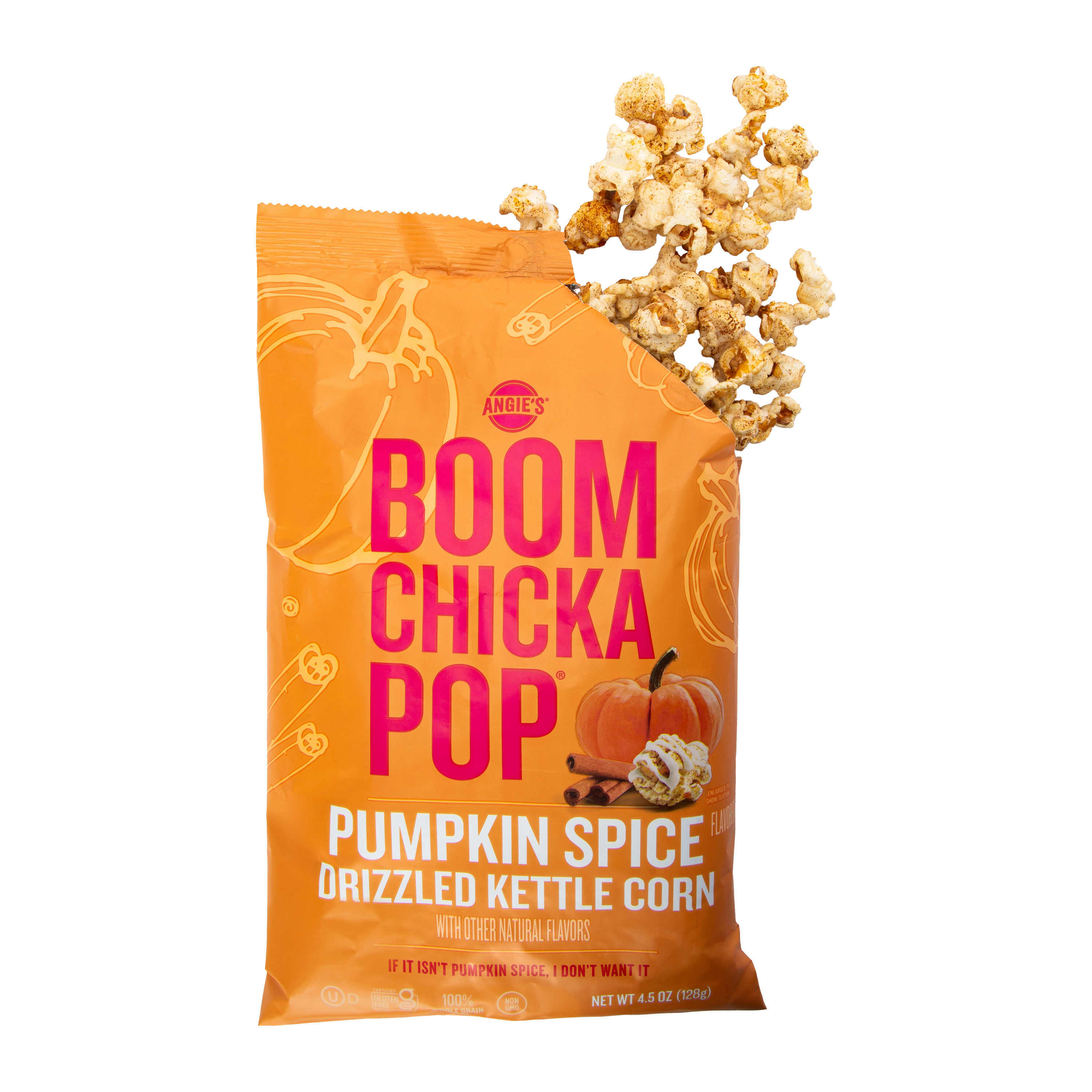 Angie's® Boom Chicka Pop® Pumpkin Spice Drizzled Kettle Corn 4.5oz