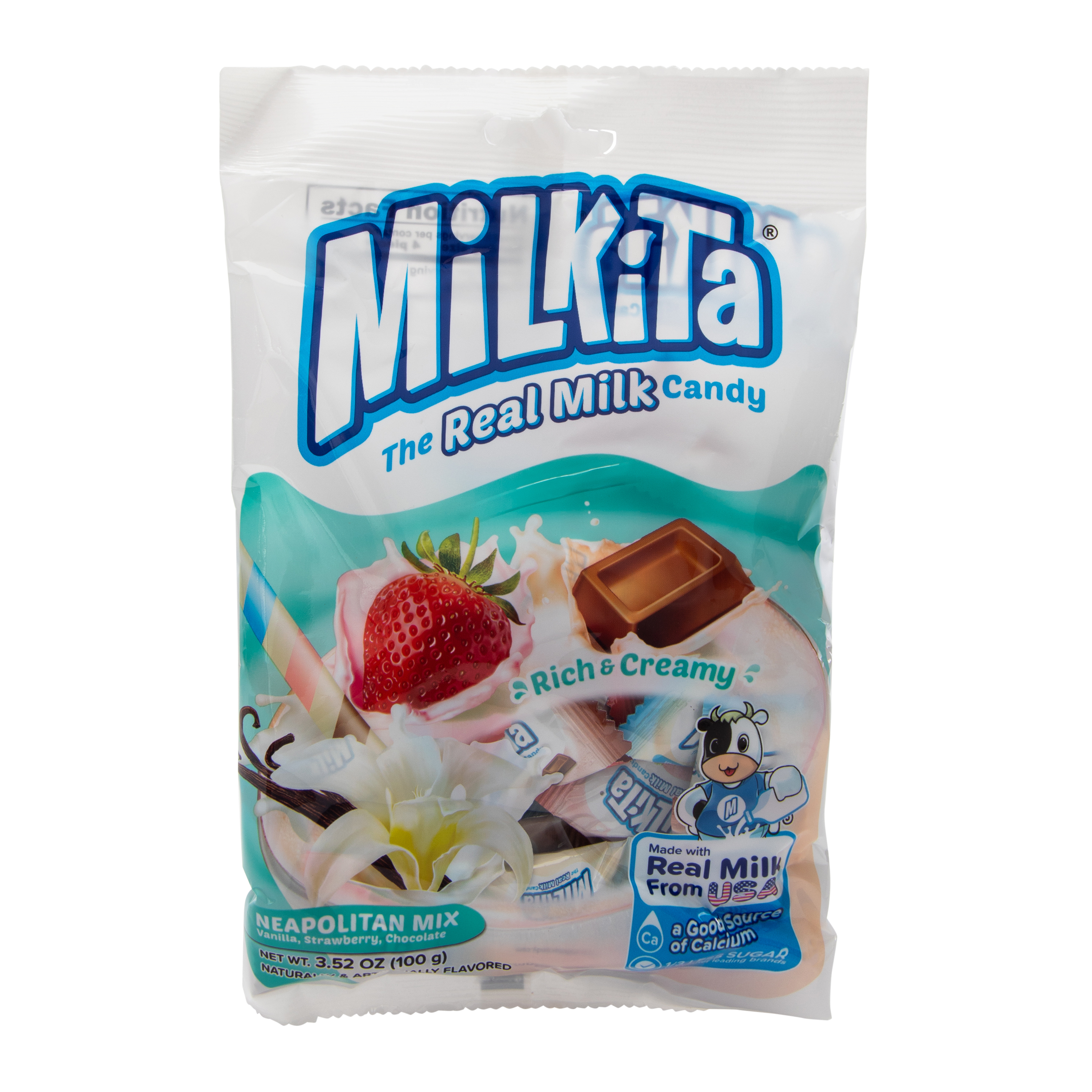 Milkita® The Real Milk Candy 3.52oz - Neapolitan Mix