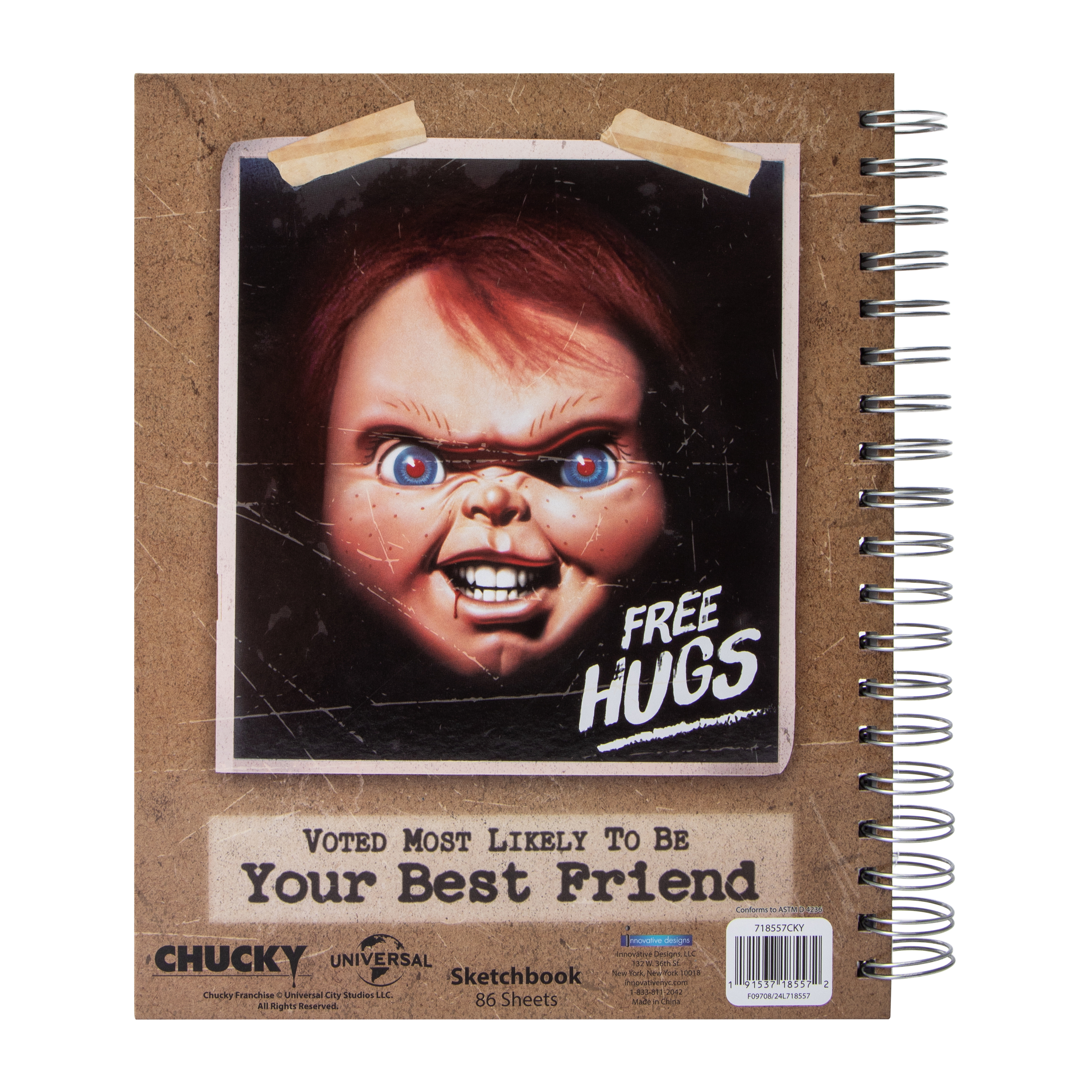 Chucky Sketchbook Set