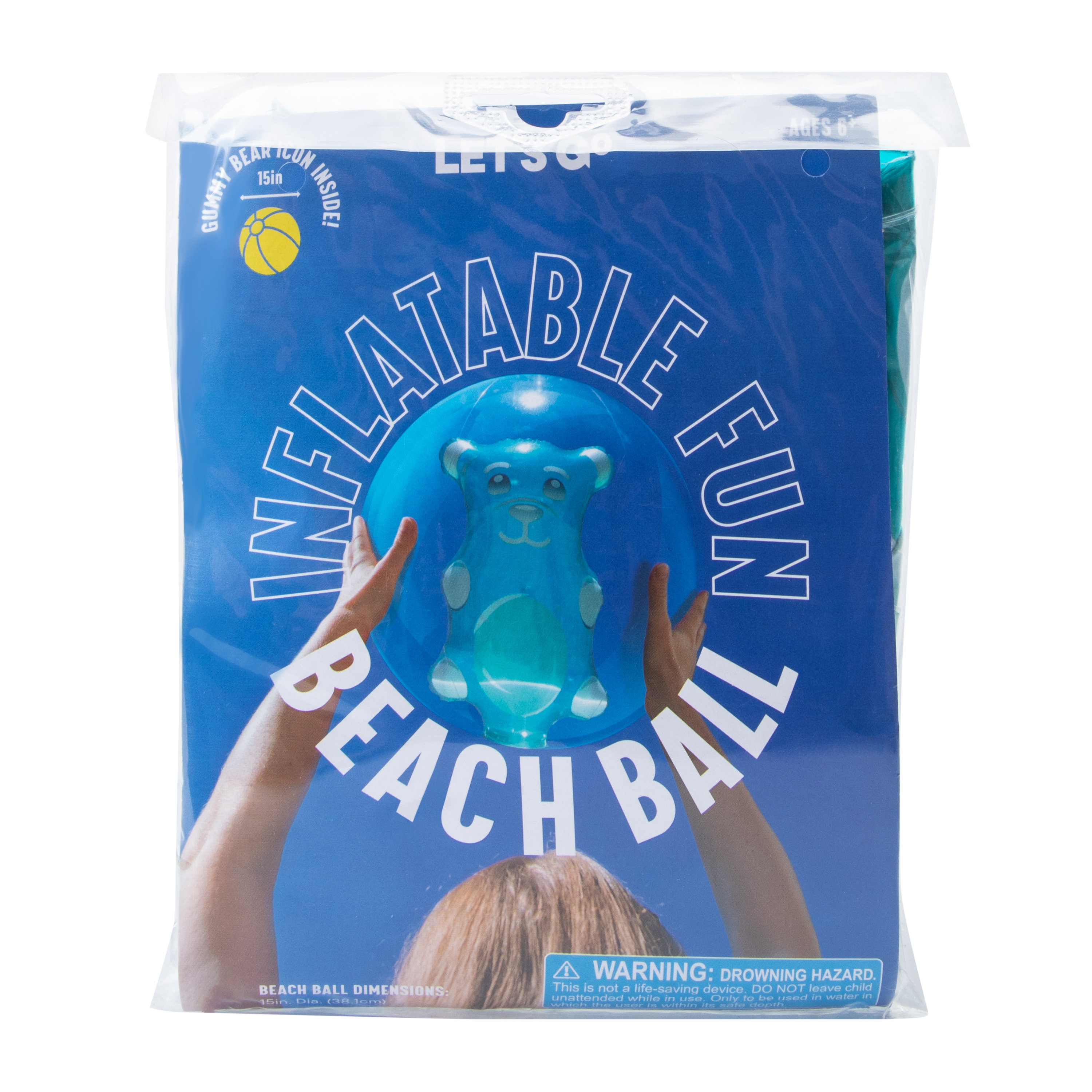Inflatable Gummy Bear Beach Ball | Five Below