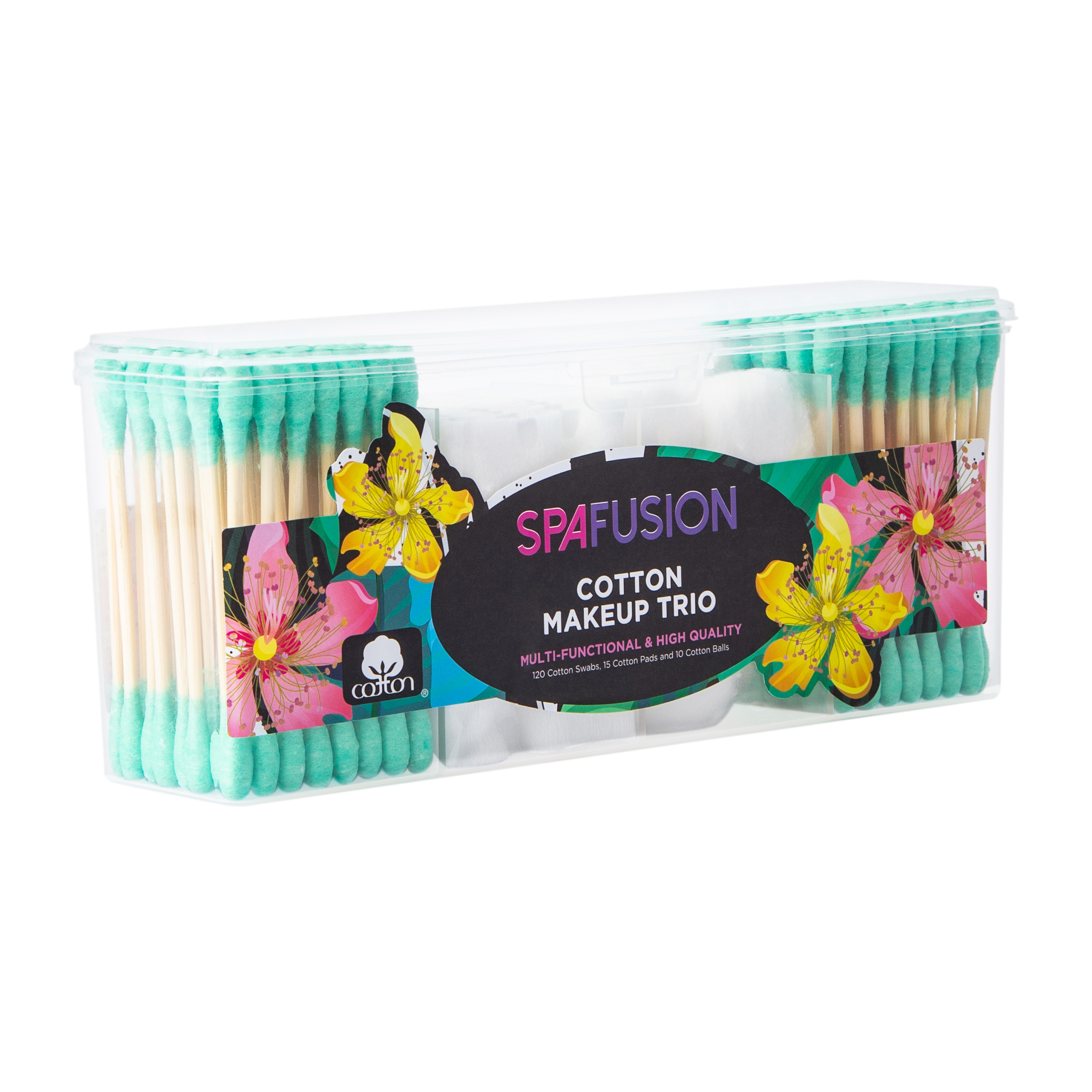 Spa Fusion Cotton Makeup Trio (Styles May Vary)