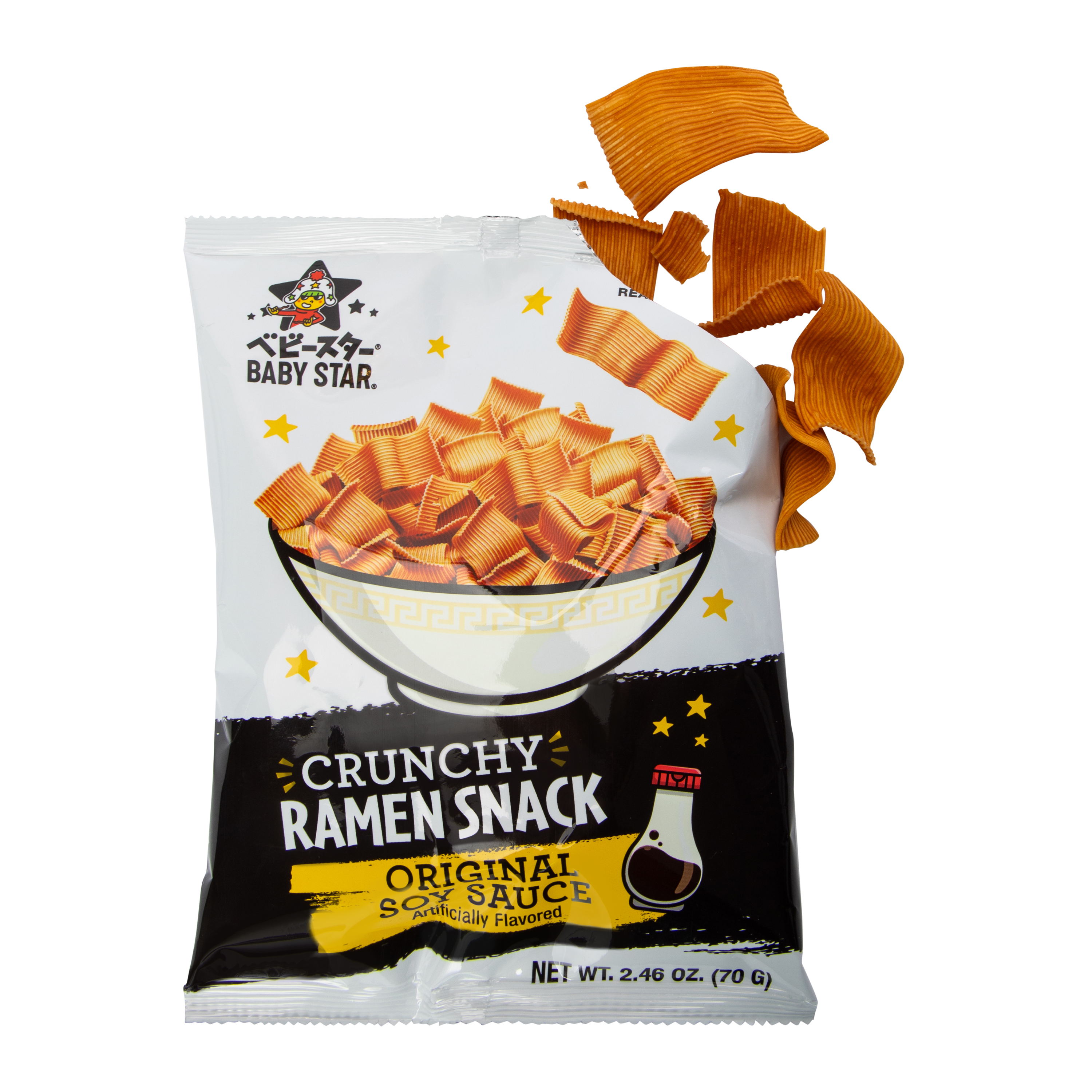 Baby Star® Crunchy Ramen Snack 2.46oz - Original Soy Sauce