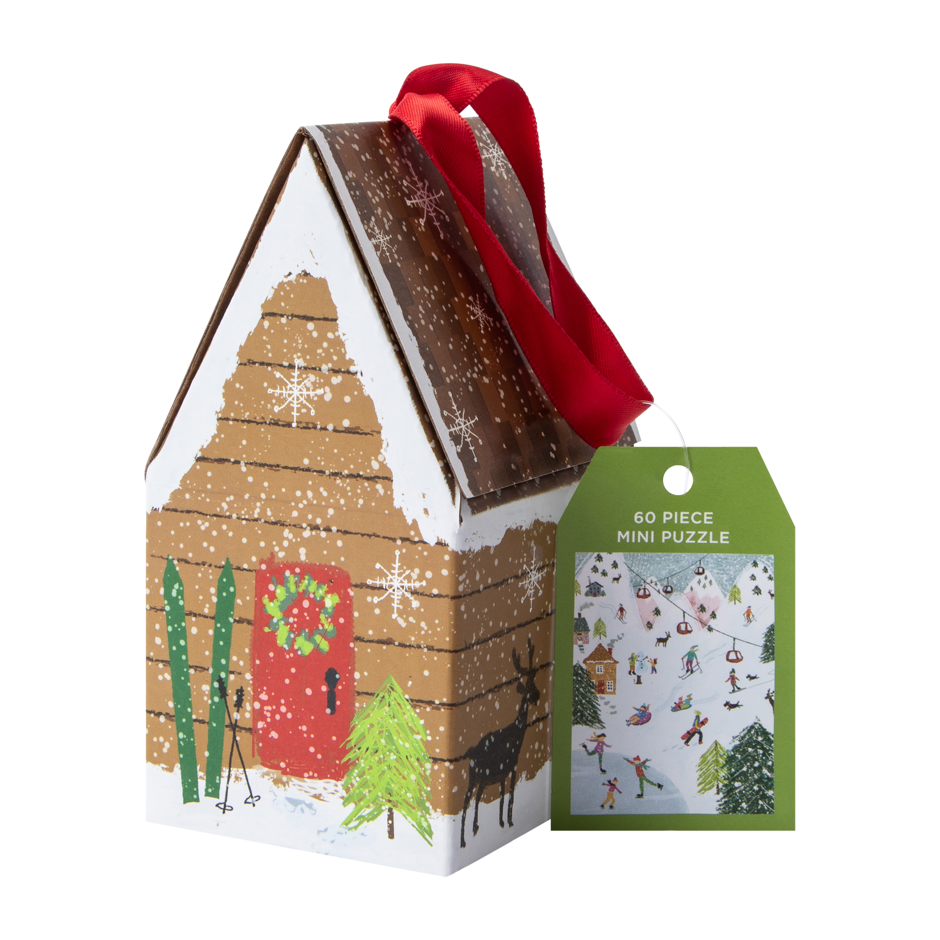 Christmas Gingerbread Mini Puzzle 60-Piece