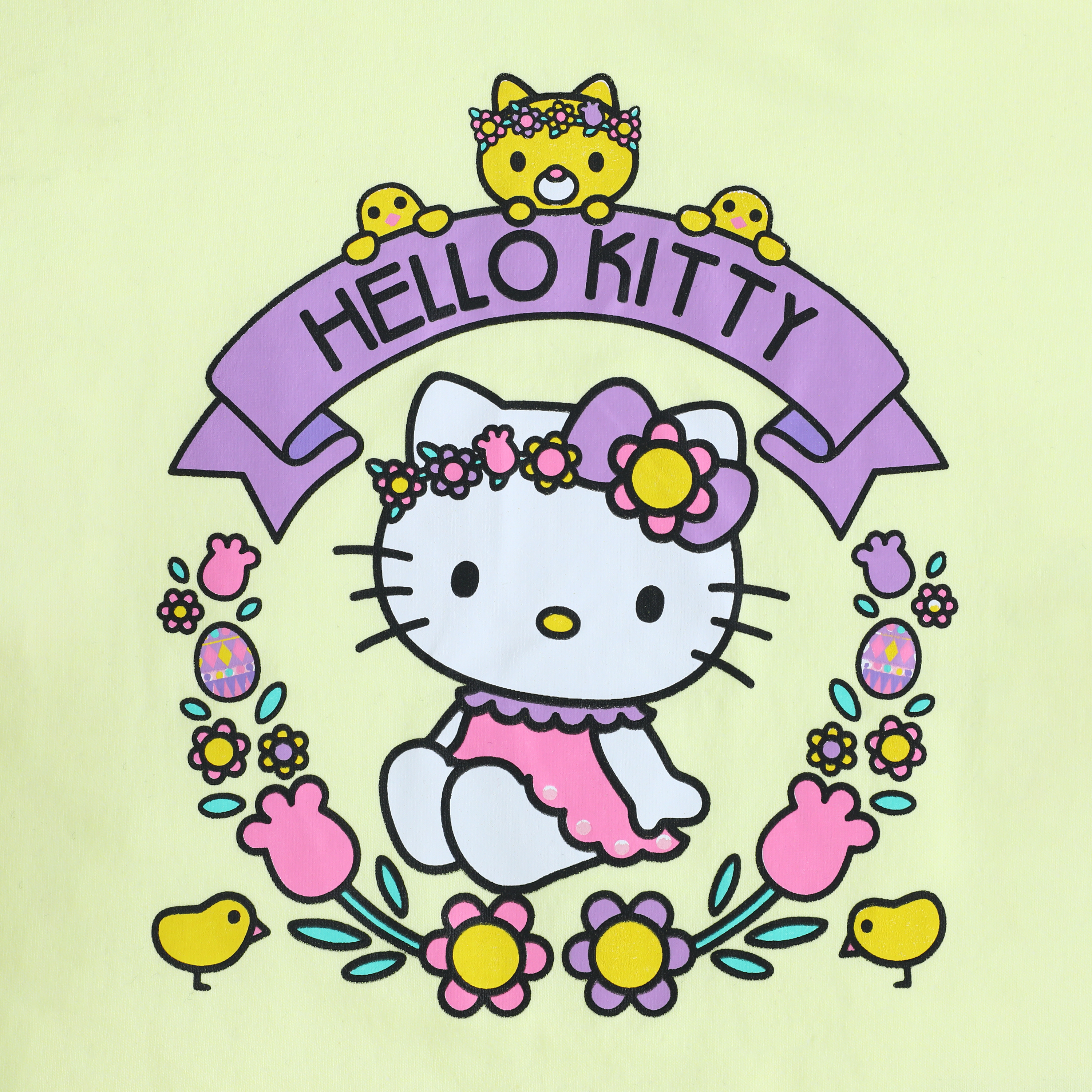 Kids Hello Kitty® Floral Graphic Tee
