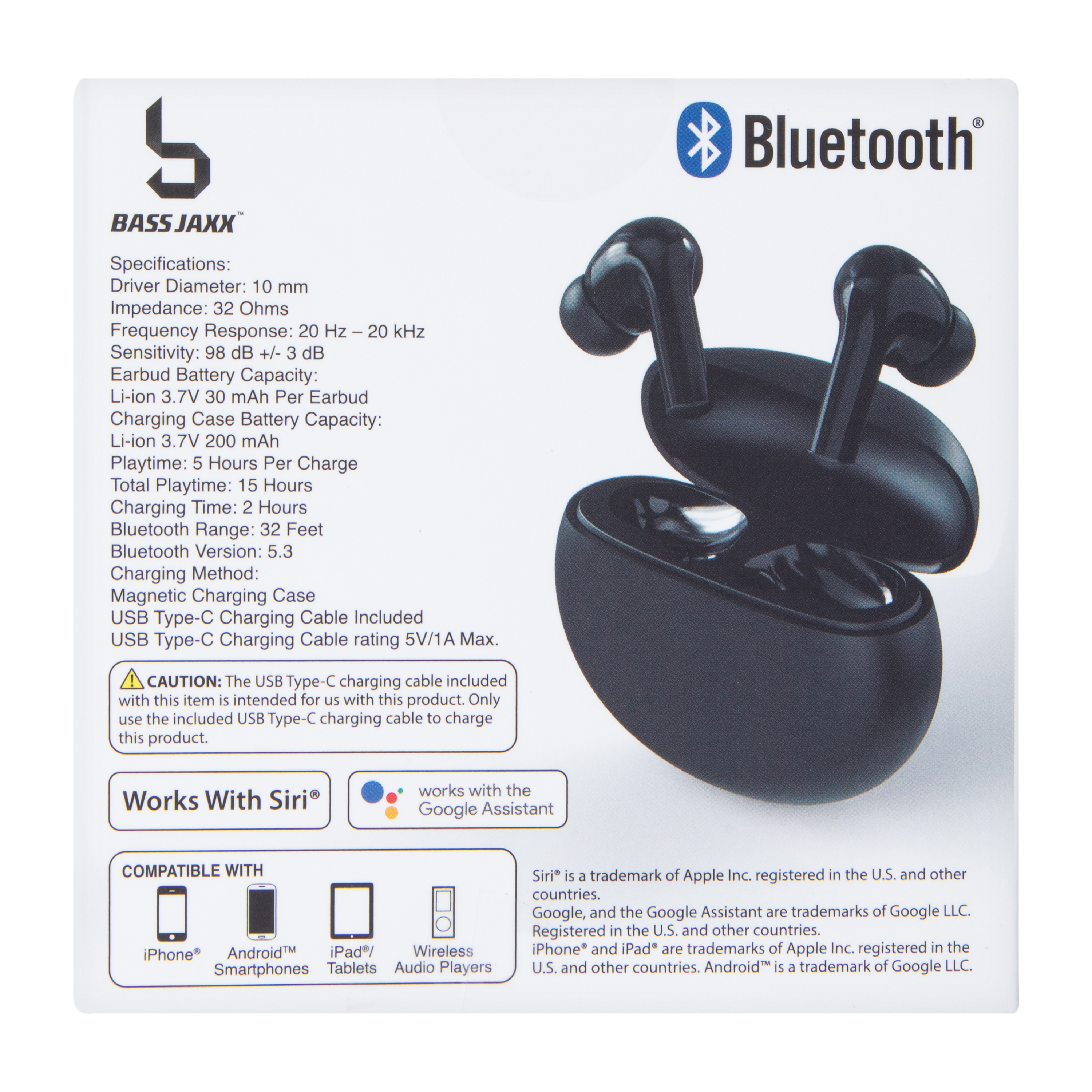 Bassjaxx™ Elite True Wire Earbuds | Five Below