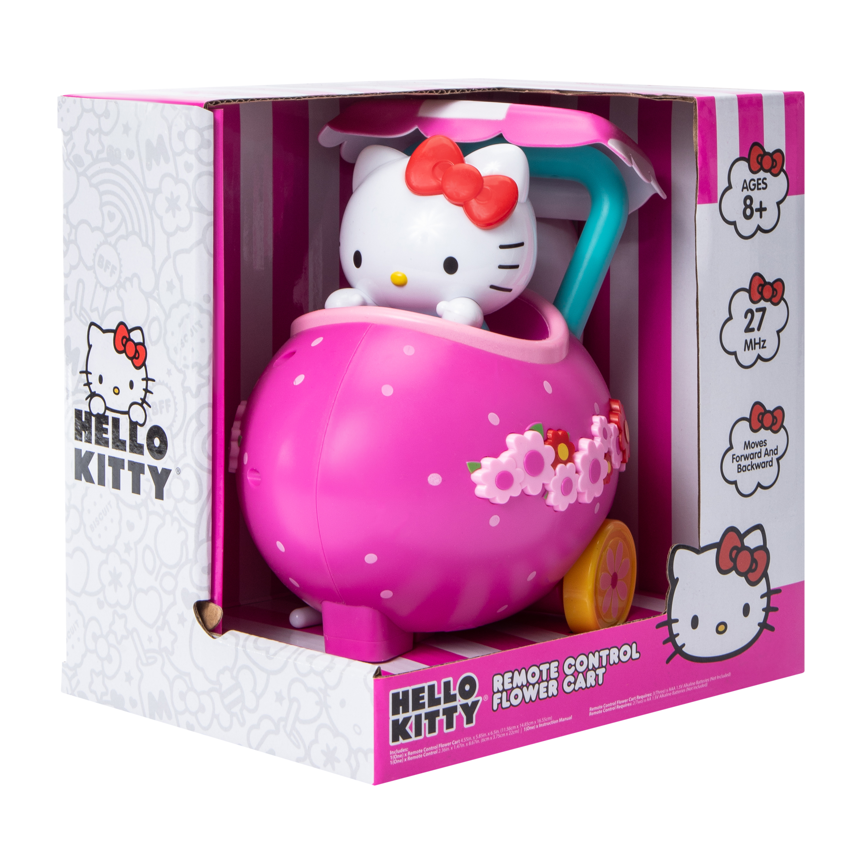 Hello Kitty® Remote Control Flower Cart Toy
