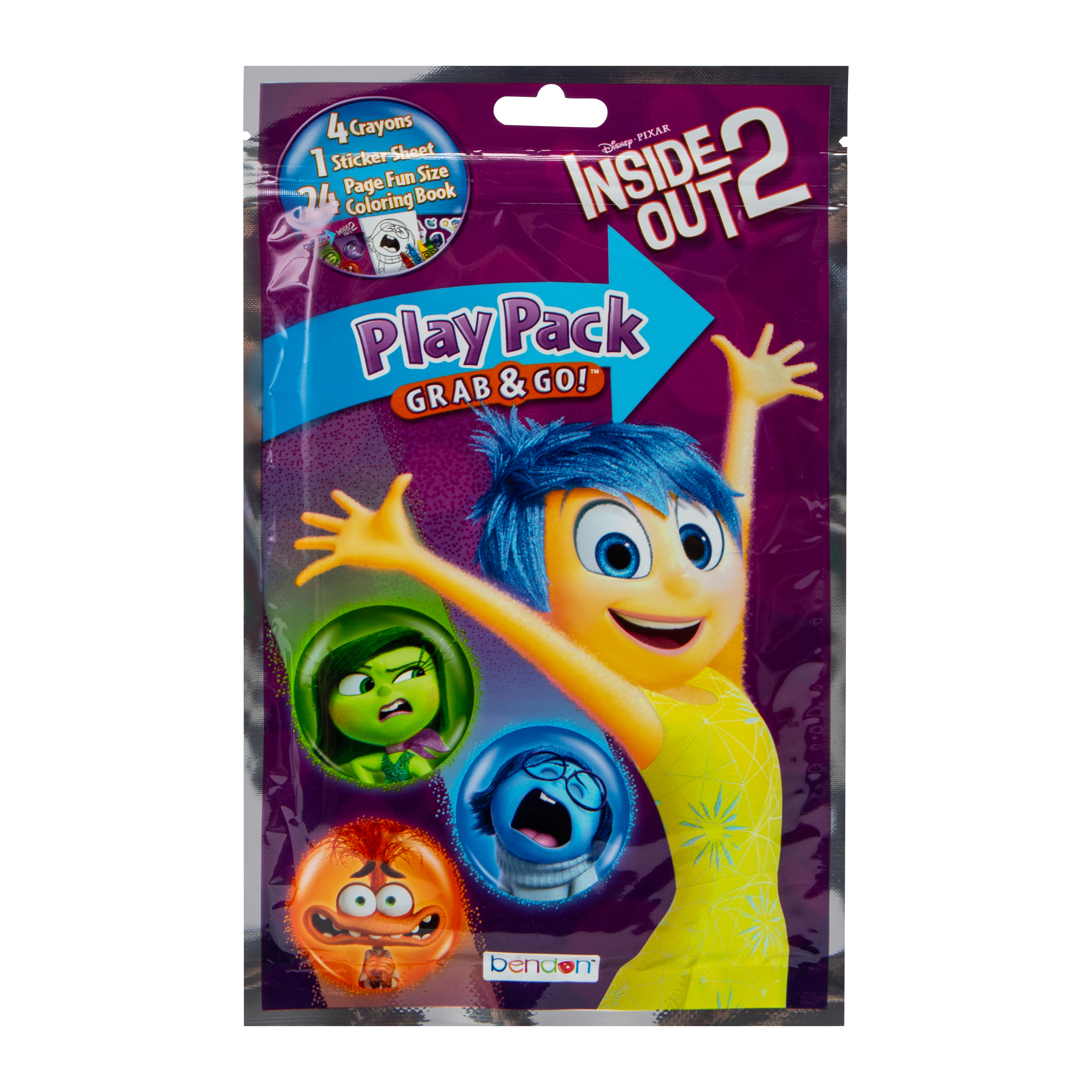 Disney Pixar Inside Out 2 Grab & Go!® Play Pack