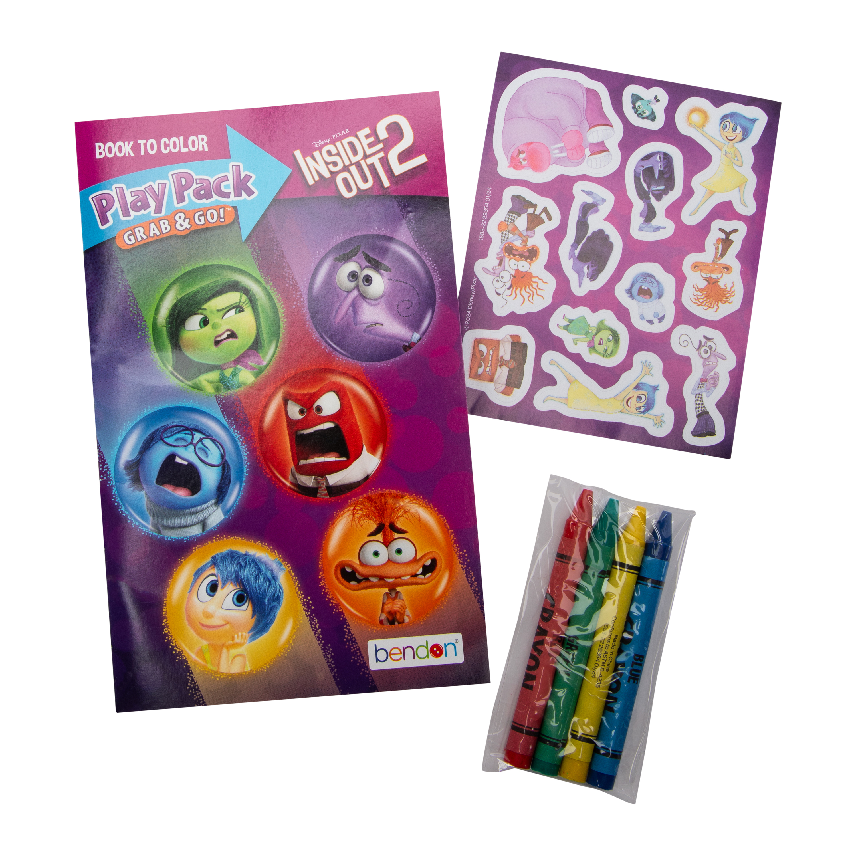 Disney Pixar Inside Out 2 Grab & Go!® Play Pack
