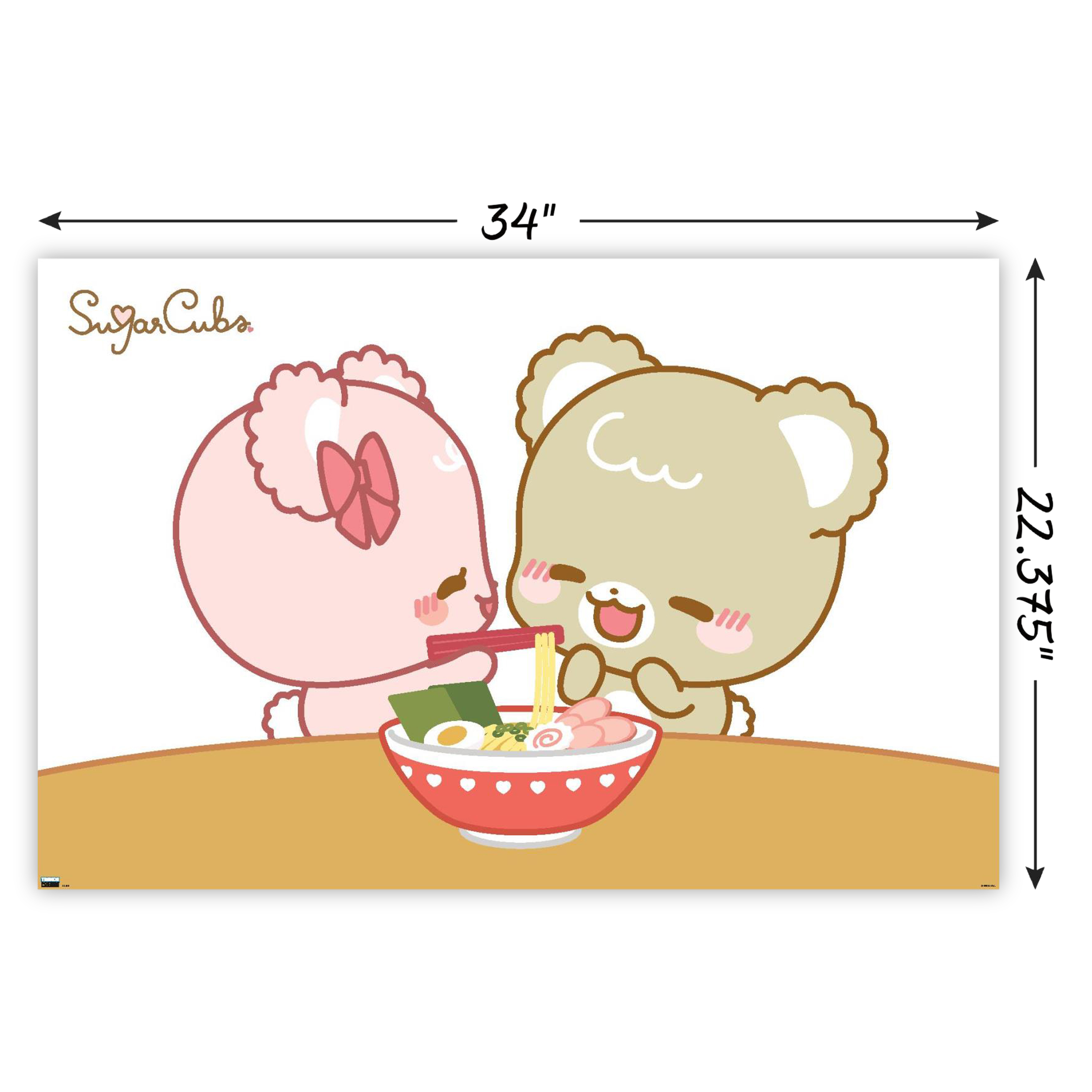 Trendy Wall Art Poster 22.3in x 34in