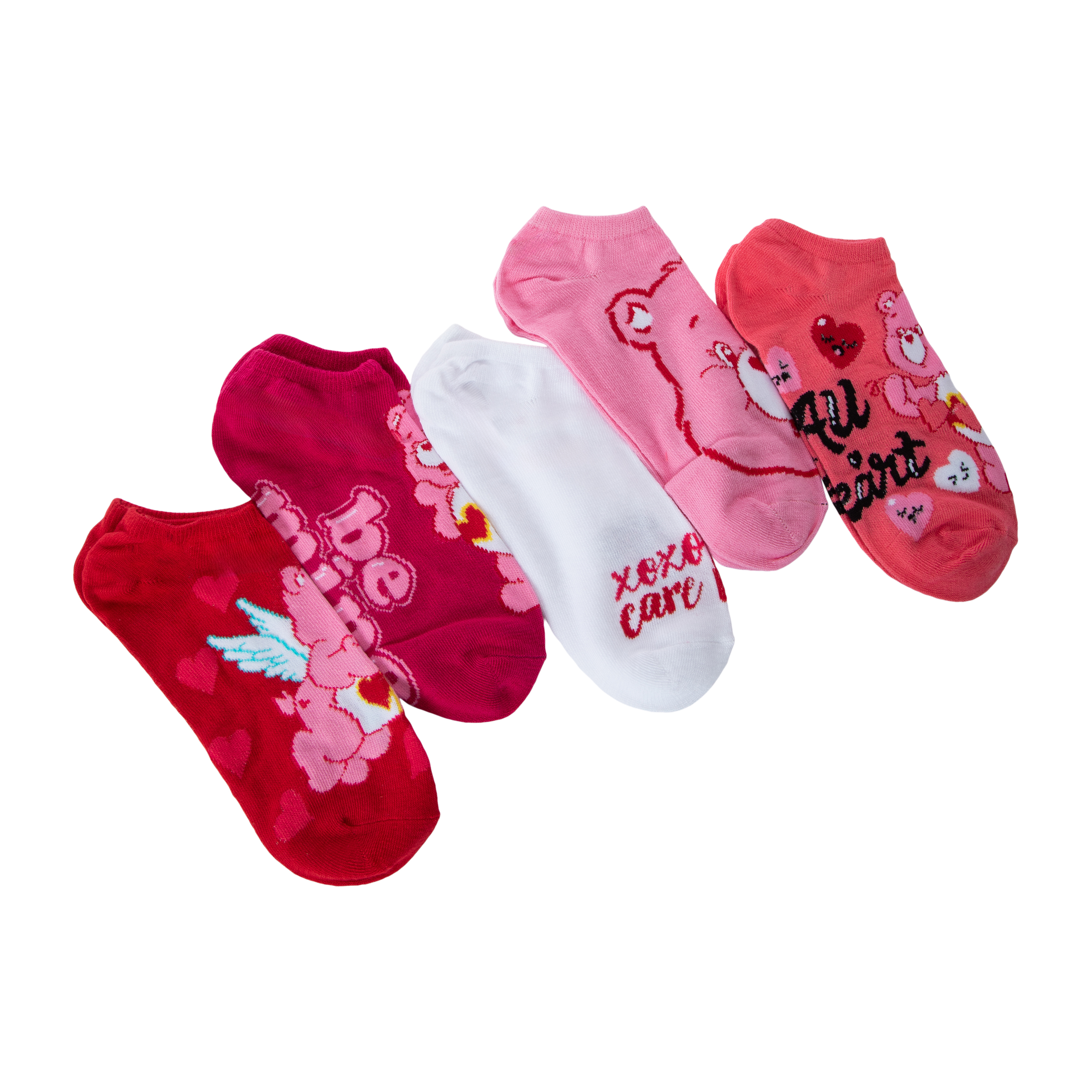 Care Bears No-Shows Socks 5-Pack