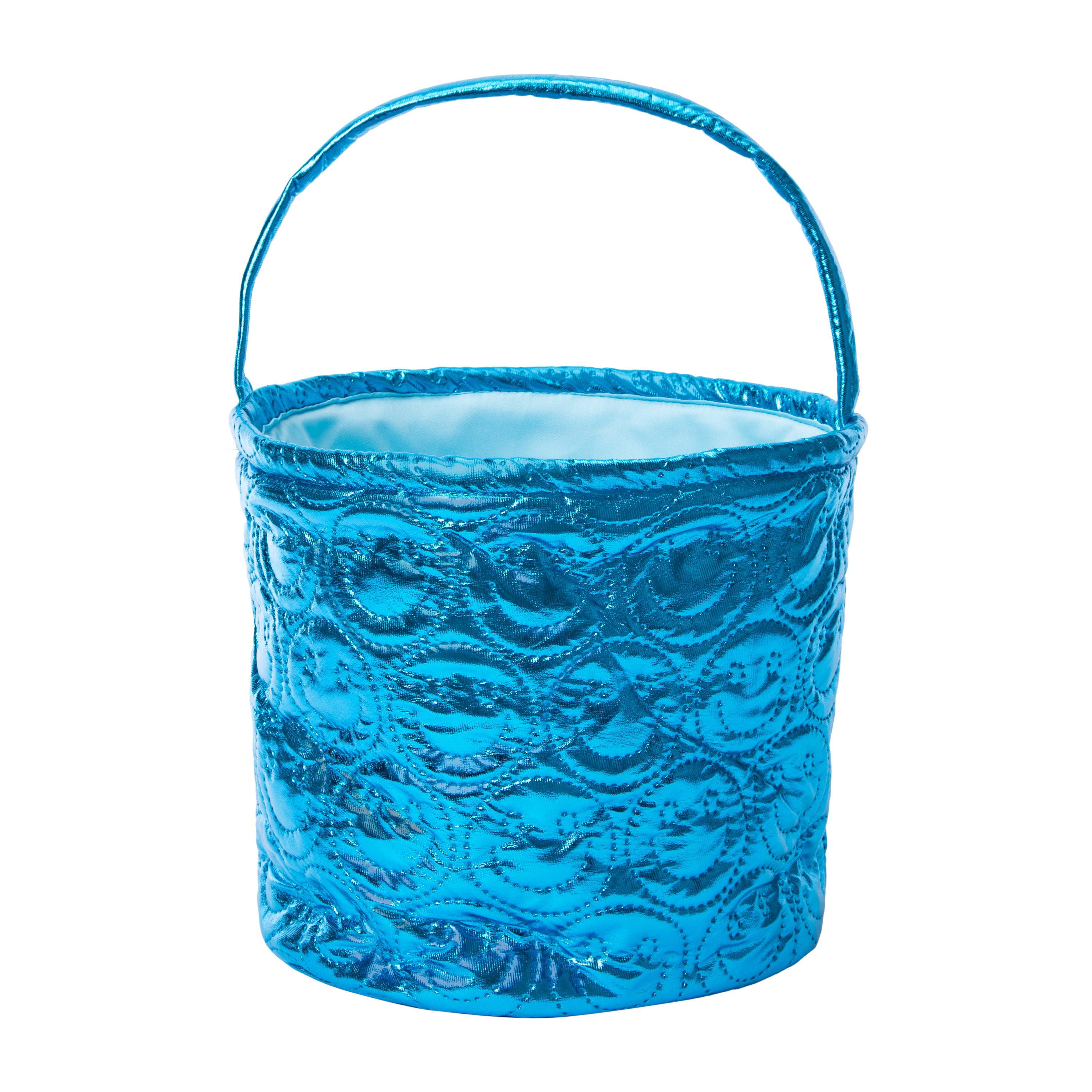 Metallic Quilt Easter Basket