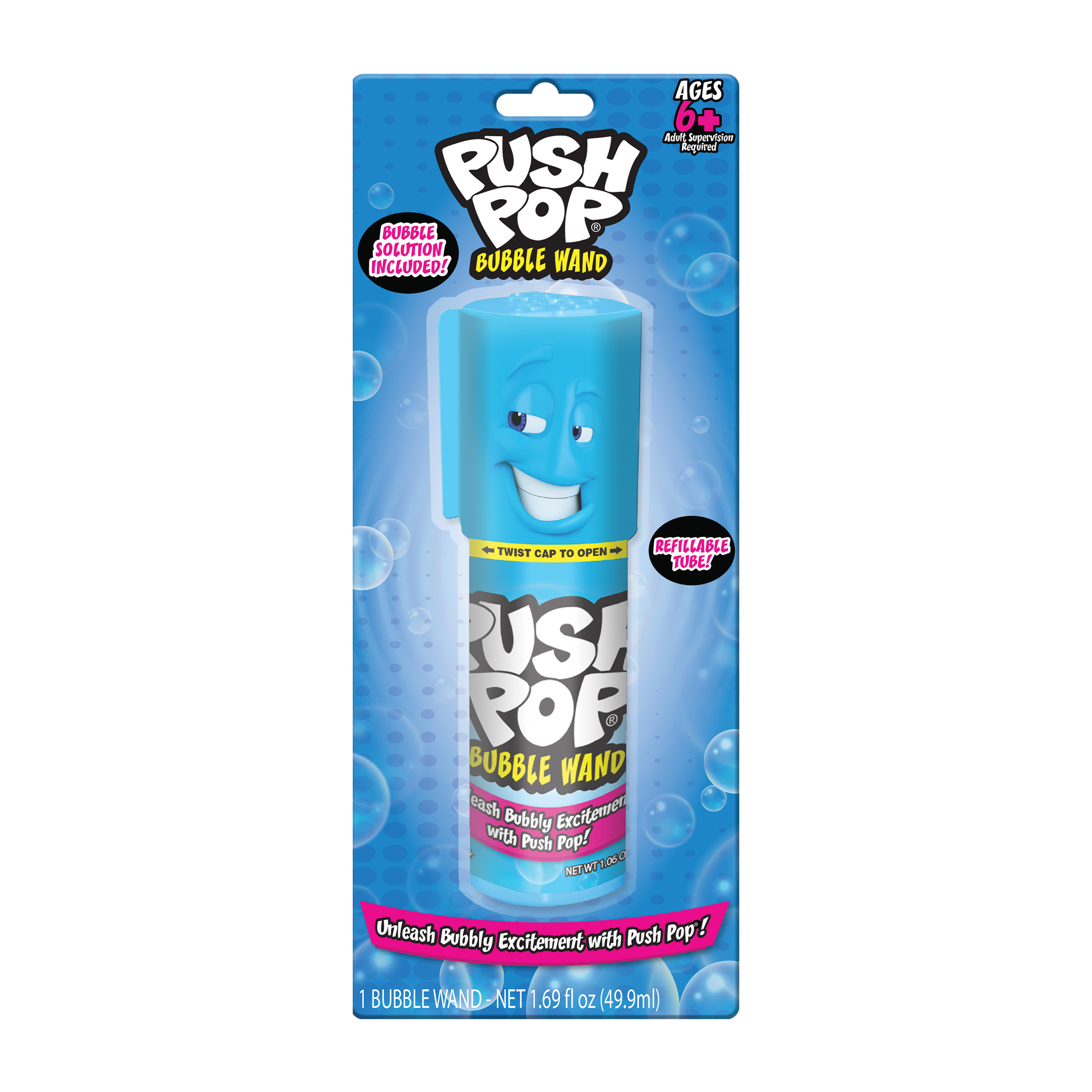 Push Pop® Bubble Wand 1.69oz | Five Below