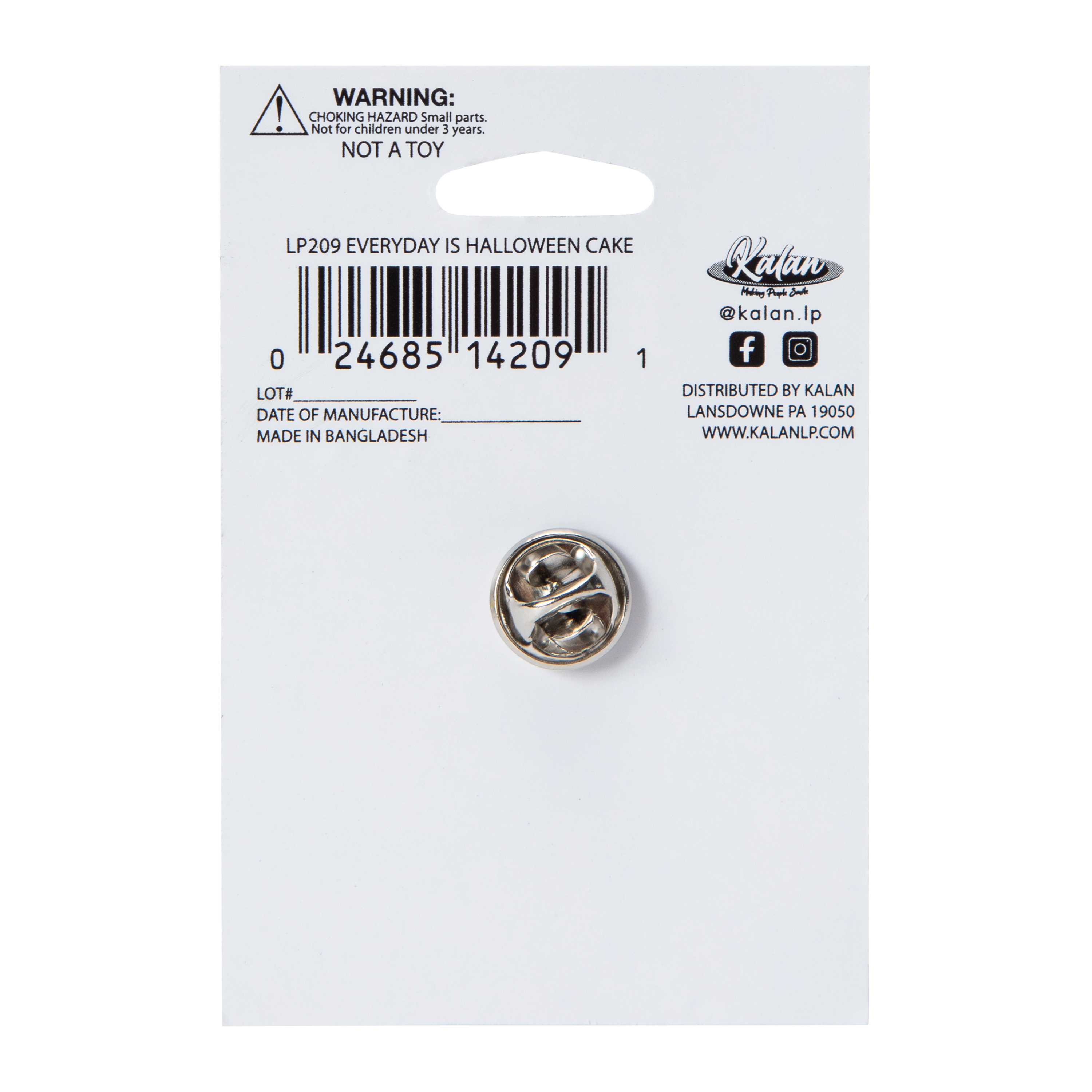 Funny Halloween Lapel Pin