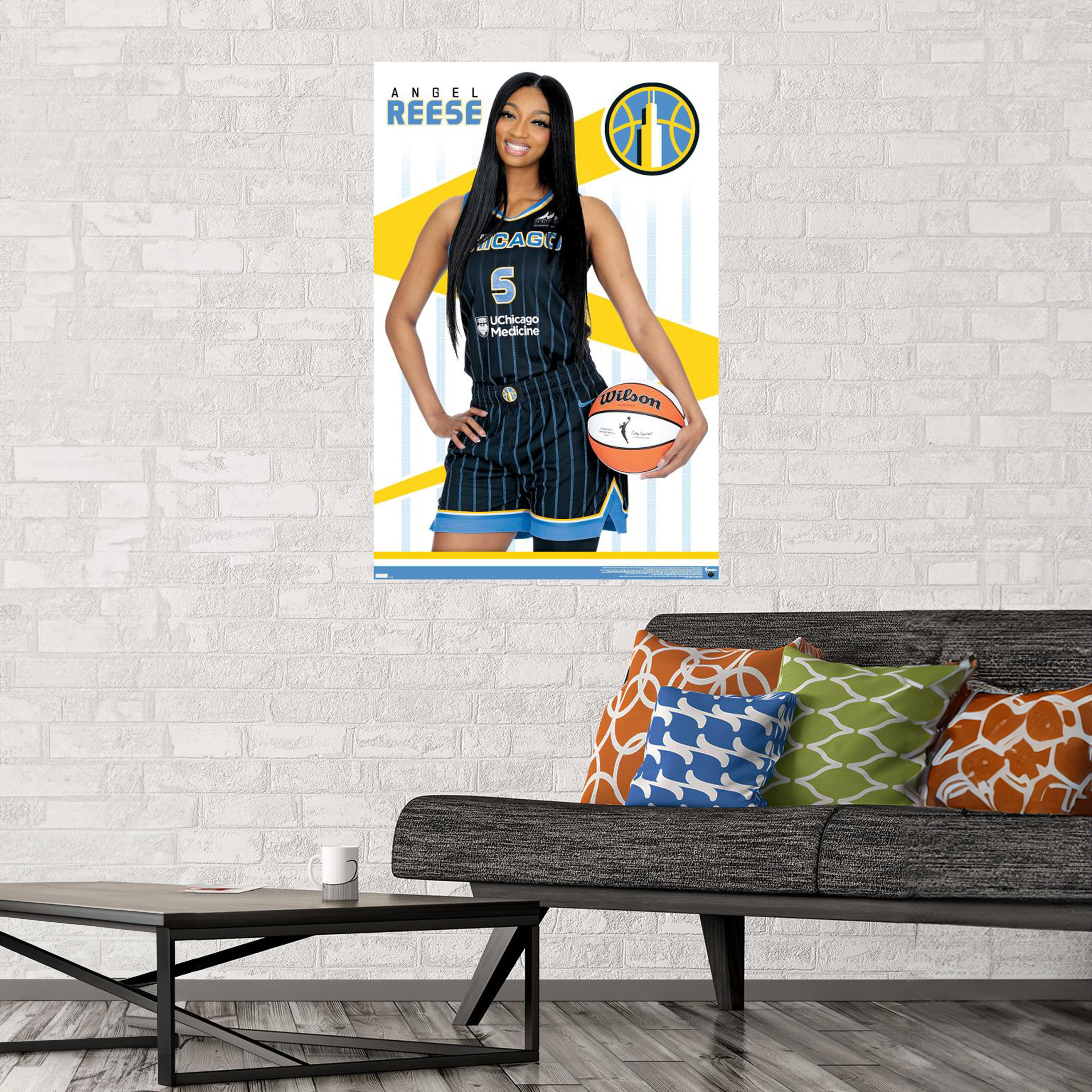 WNBA Angel Reese Wall Art Poster 22.3in x 34in