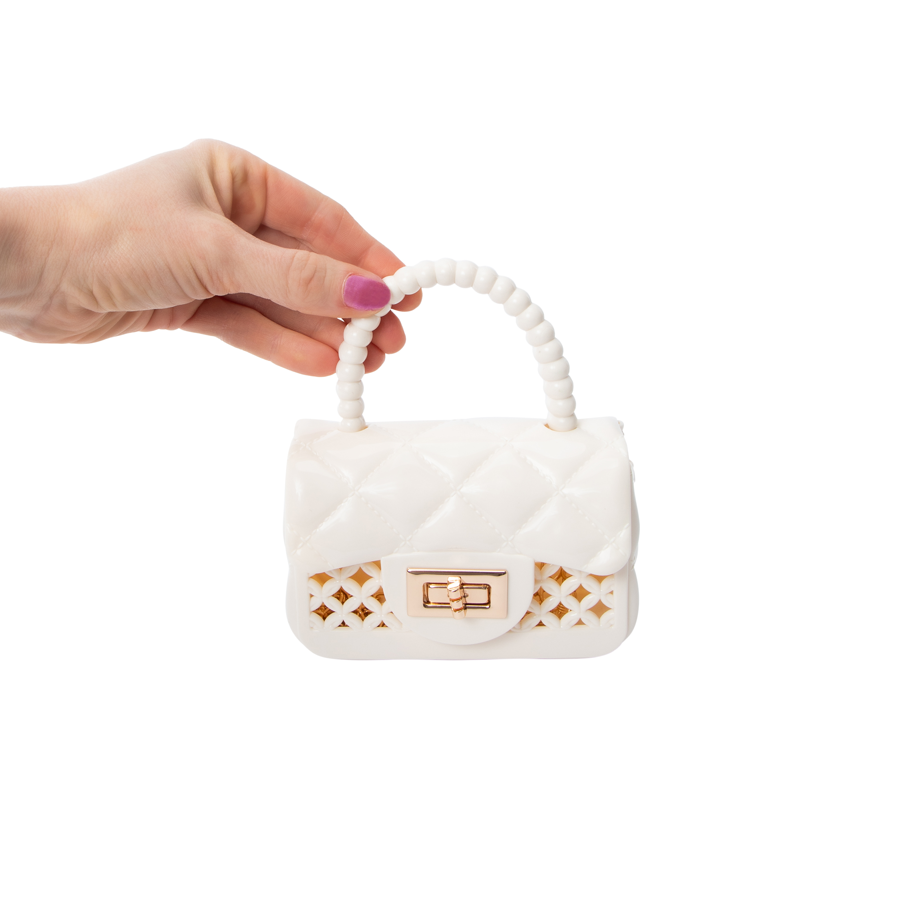 Jelly Lattice Hand Bag
