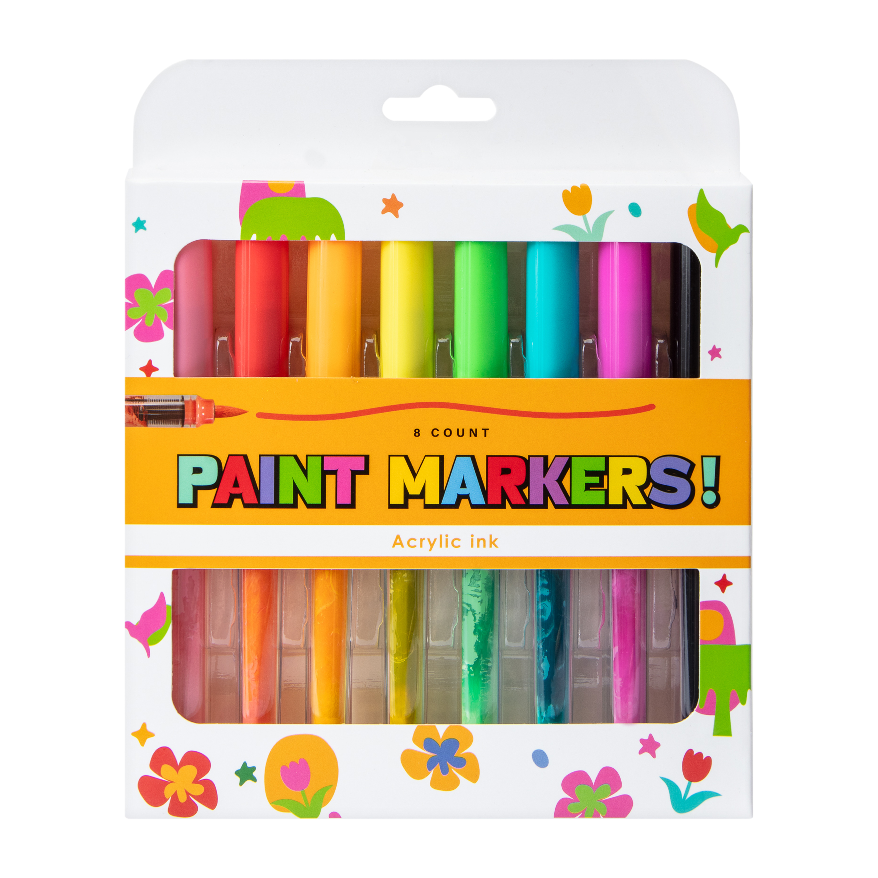 Acrylic Ink Paint Markers 8-Count