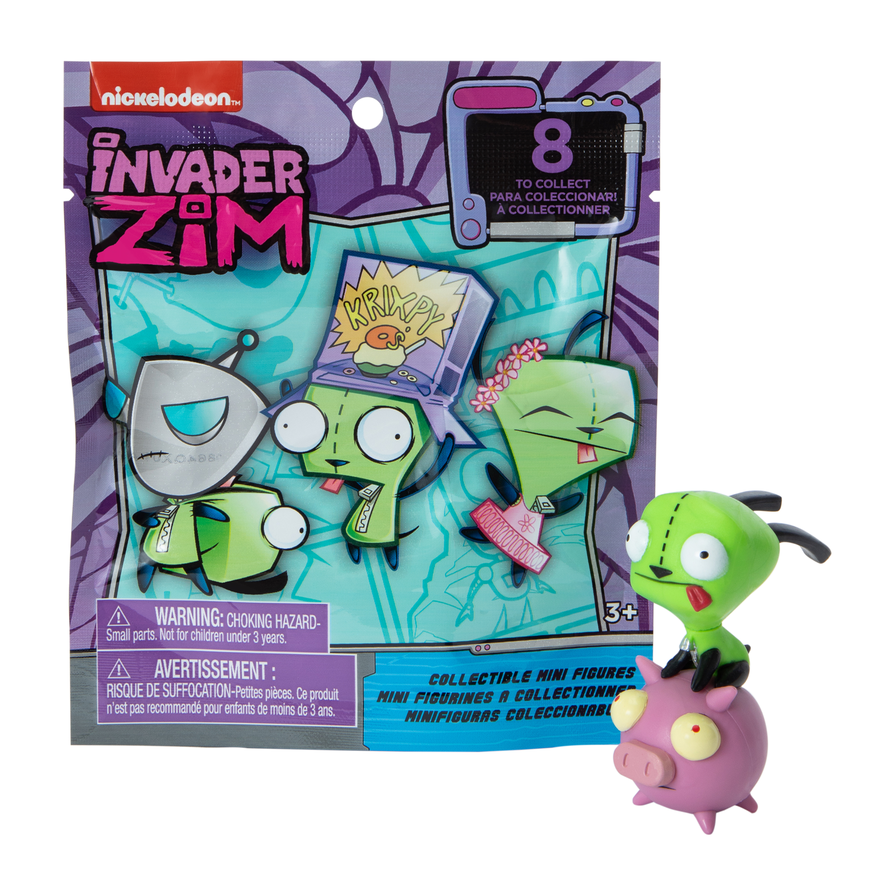 Nickelodeon™ Invader Zim Collectible Mini Figure (Styles May Vary