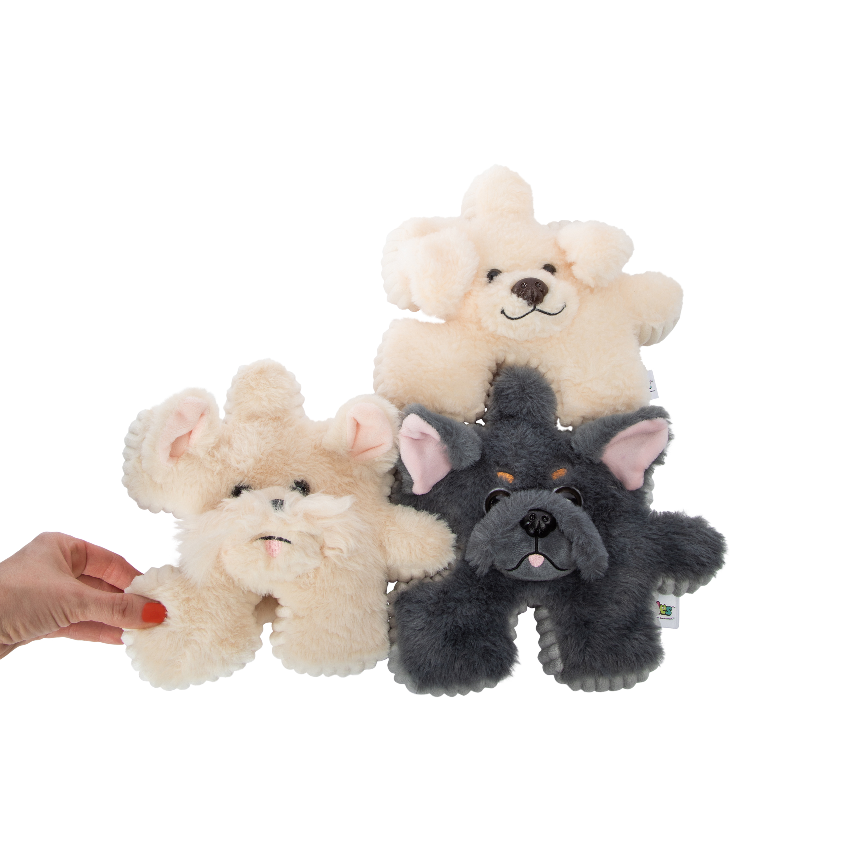 Dog Puzzle Plush Toy