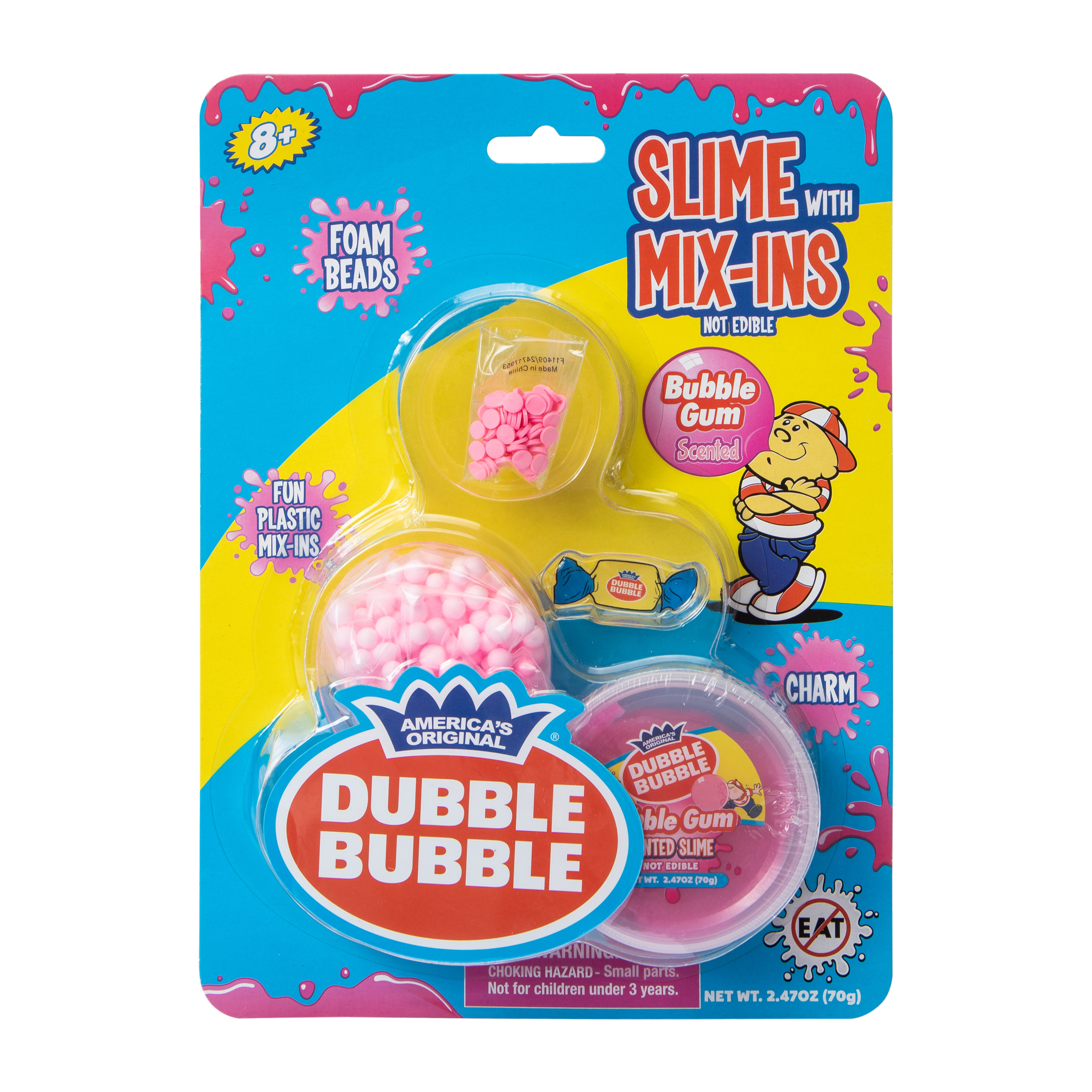 Dubble Bubble® Slime With Mix-Ins 2.47oz