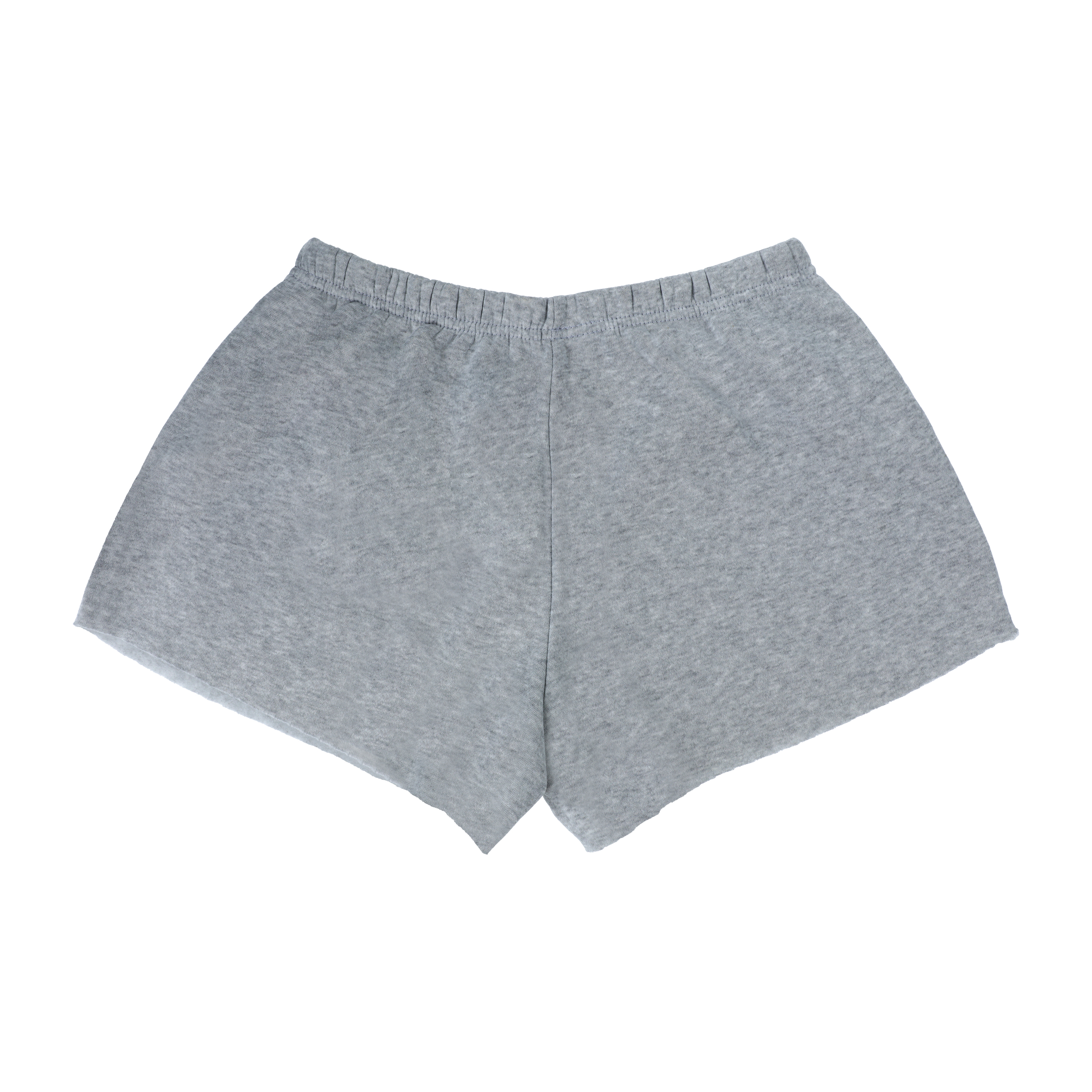 Juniors Raw Edge Sweat Short