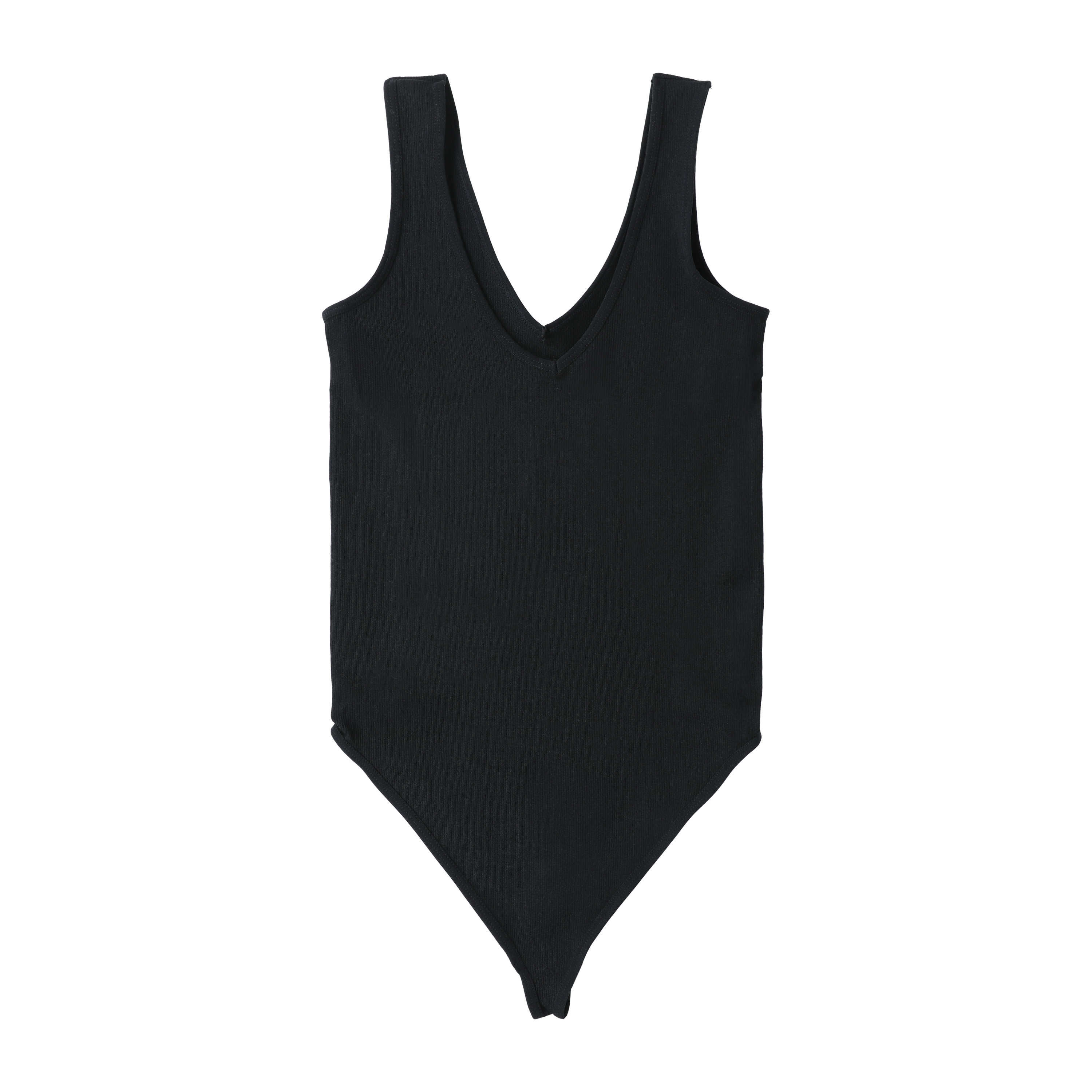 Juniors Deep V-Neck Bodysuit