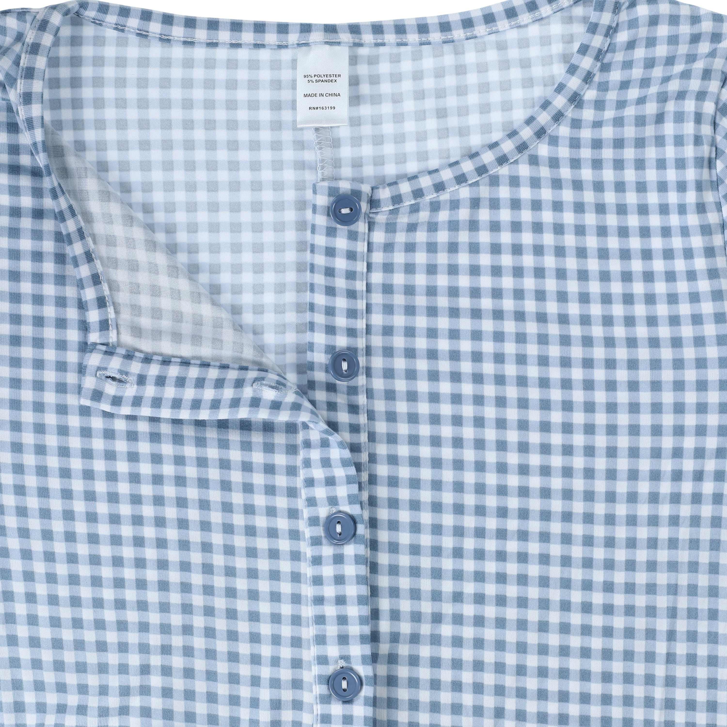 Juniors Button-Up Onesie