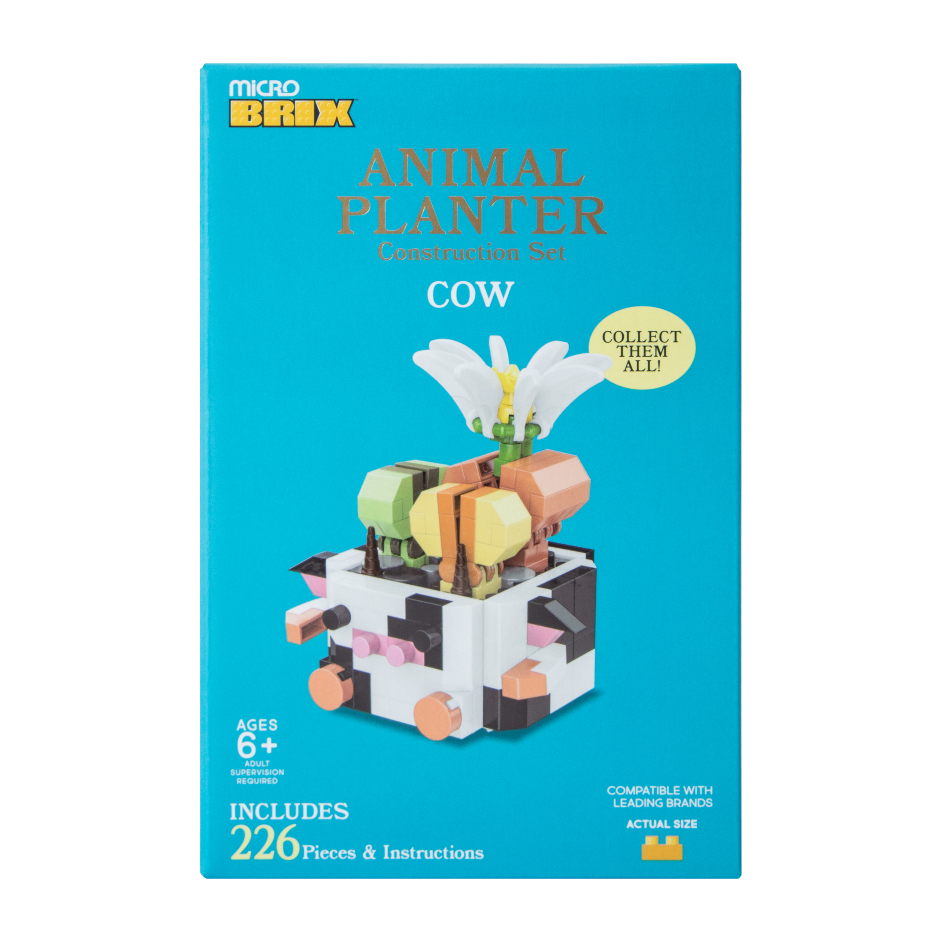 Micro Brix™ Animal Planter Construction Set | Five Below