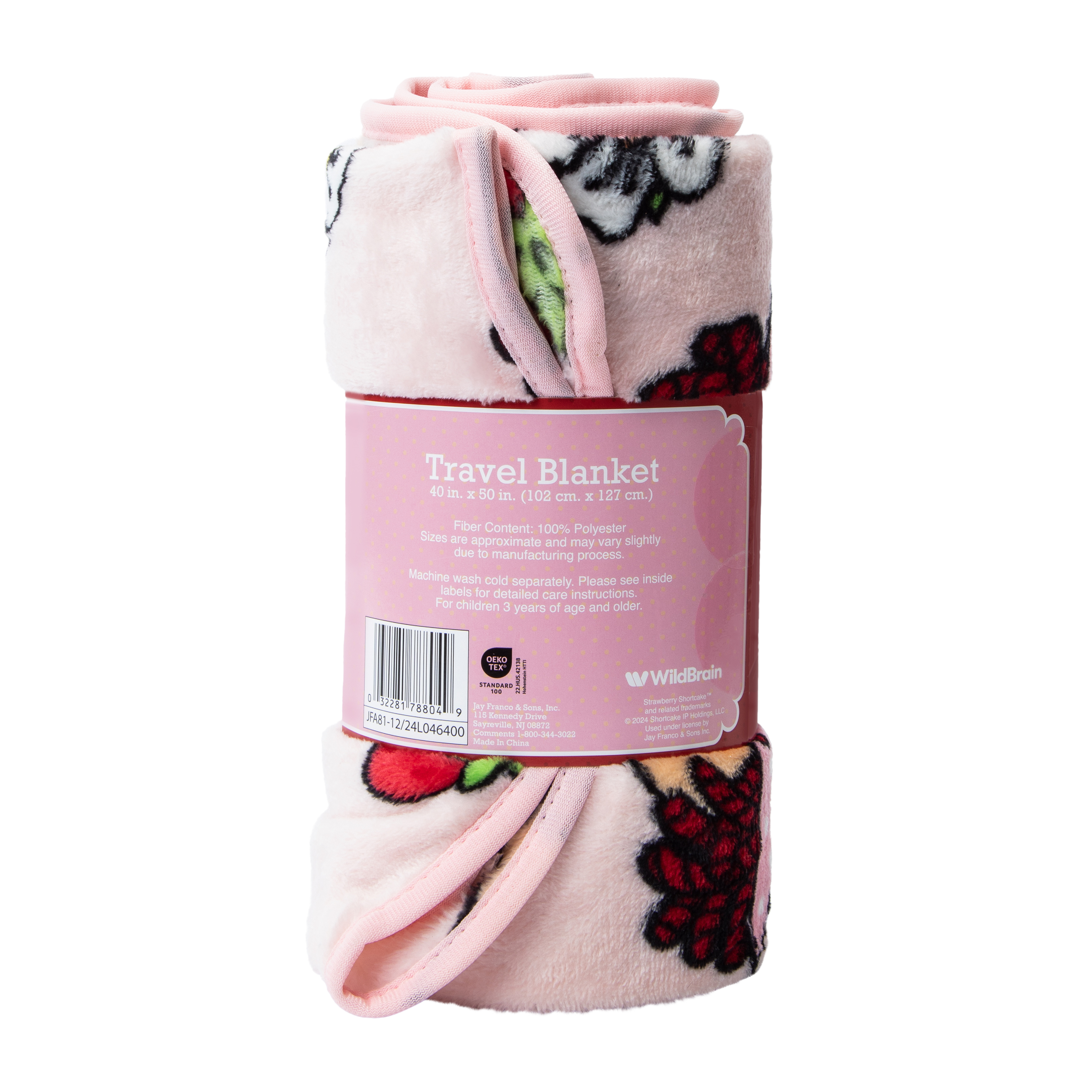 Strawberry Shortcake™ Travel Blanket 40in x 50in