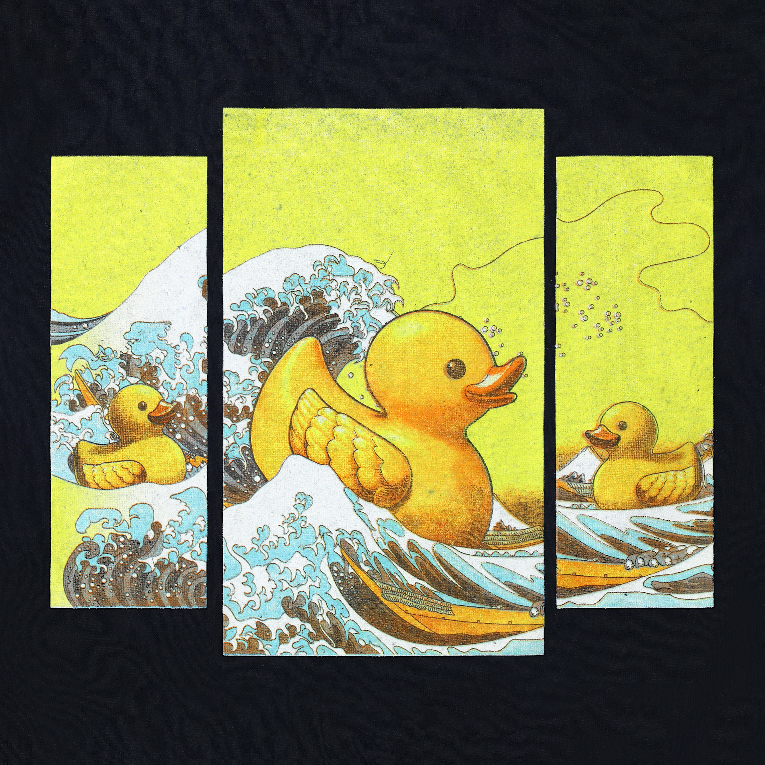 Tシャツ・カットソー COVERNAT Bubble Rubber Duck Graphic T-Shirt Oatmeal Bubble Rubber Duck Graphic T-Shirt Oatmeal - Covernat | 60
