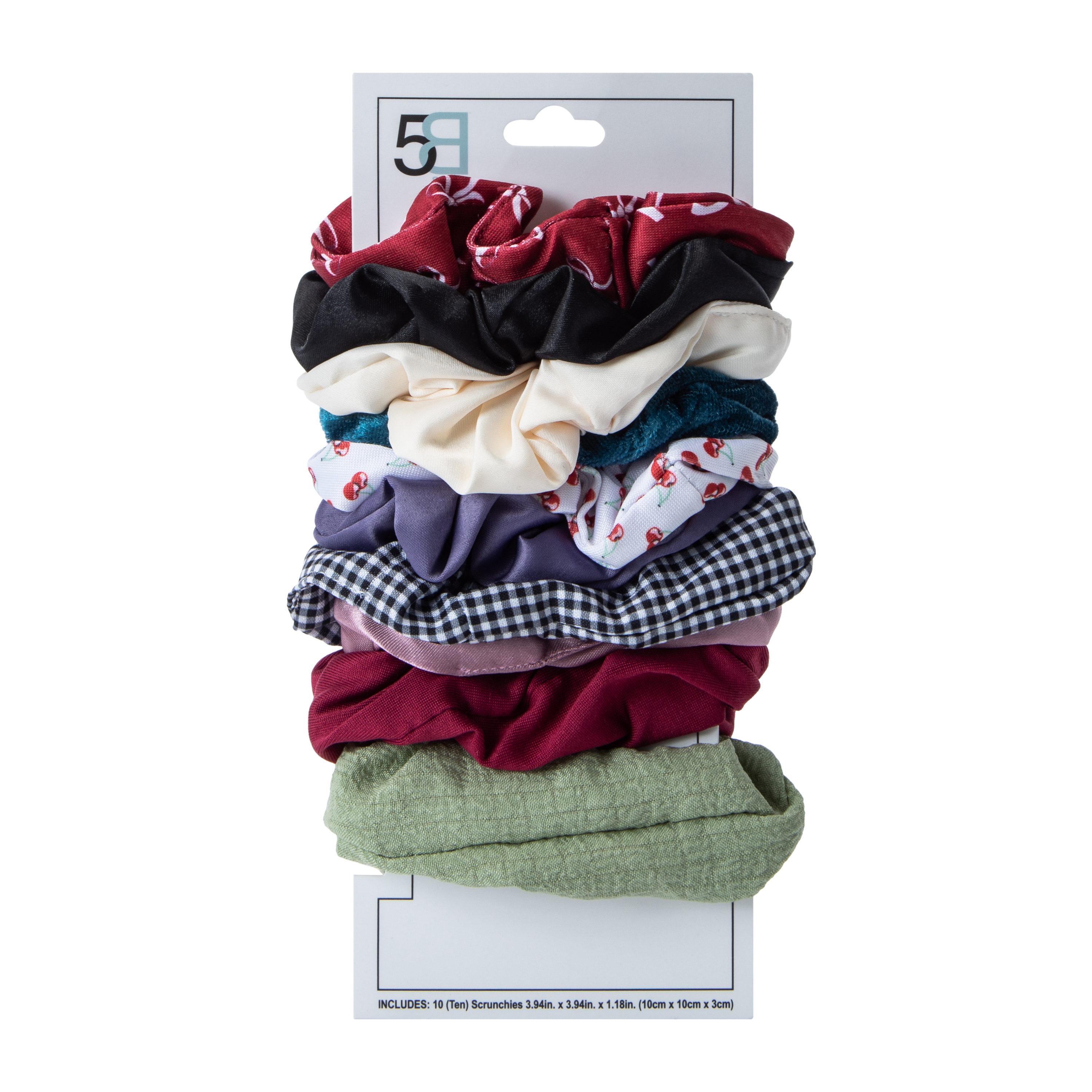 Scrunchie 10-Pack | Five Below