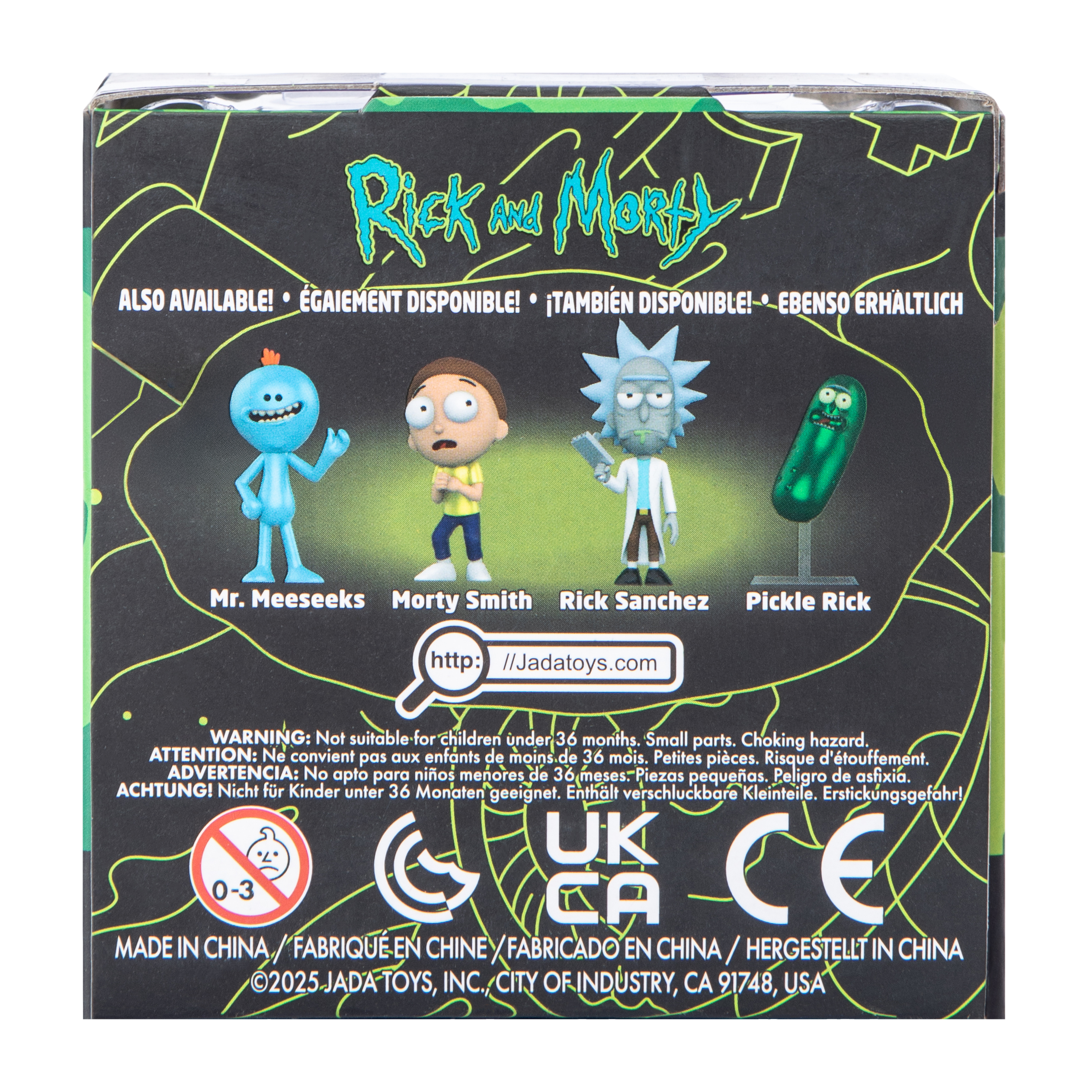 Metalfigs® Rick And Morty Die-Cast Figure