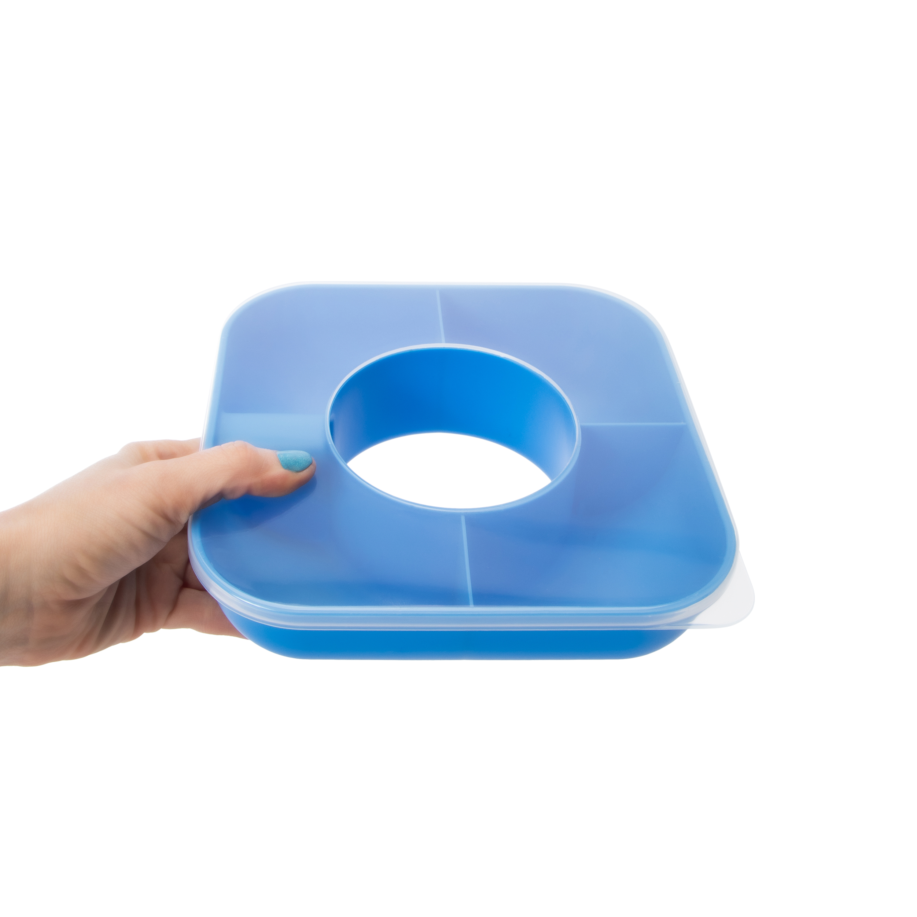 Hydration Snack Topper Tray With Lid