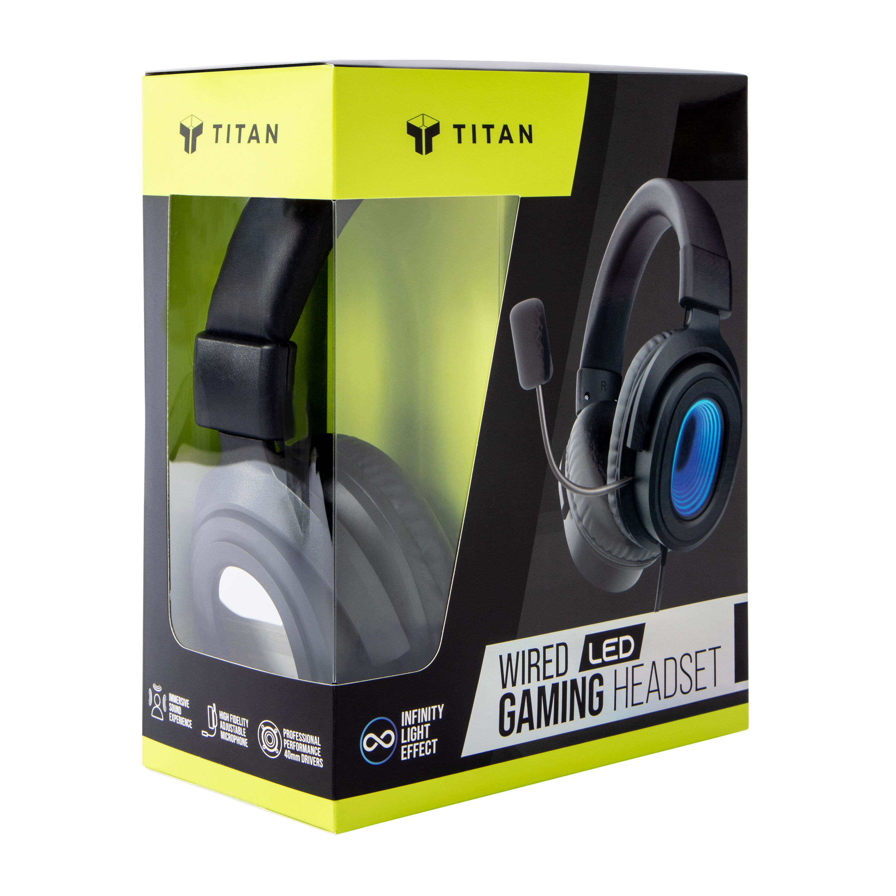 Titan Wired LED Gaming Headset