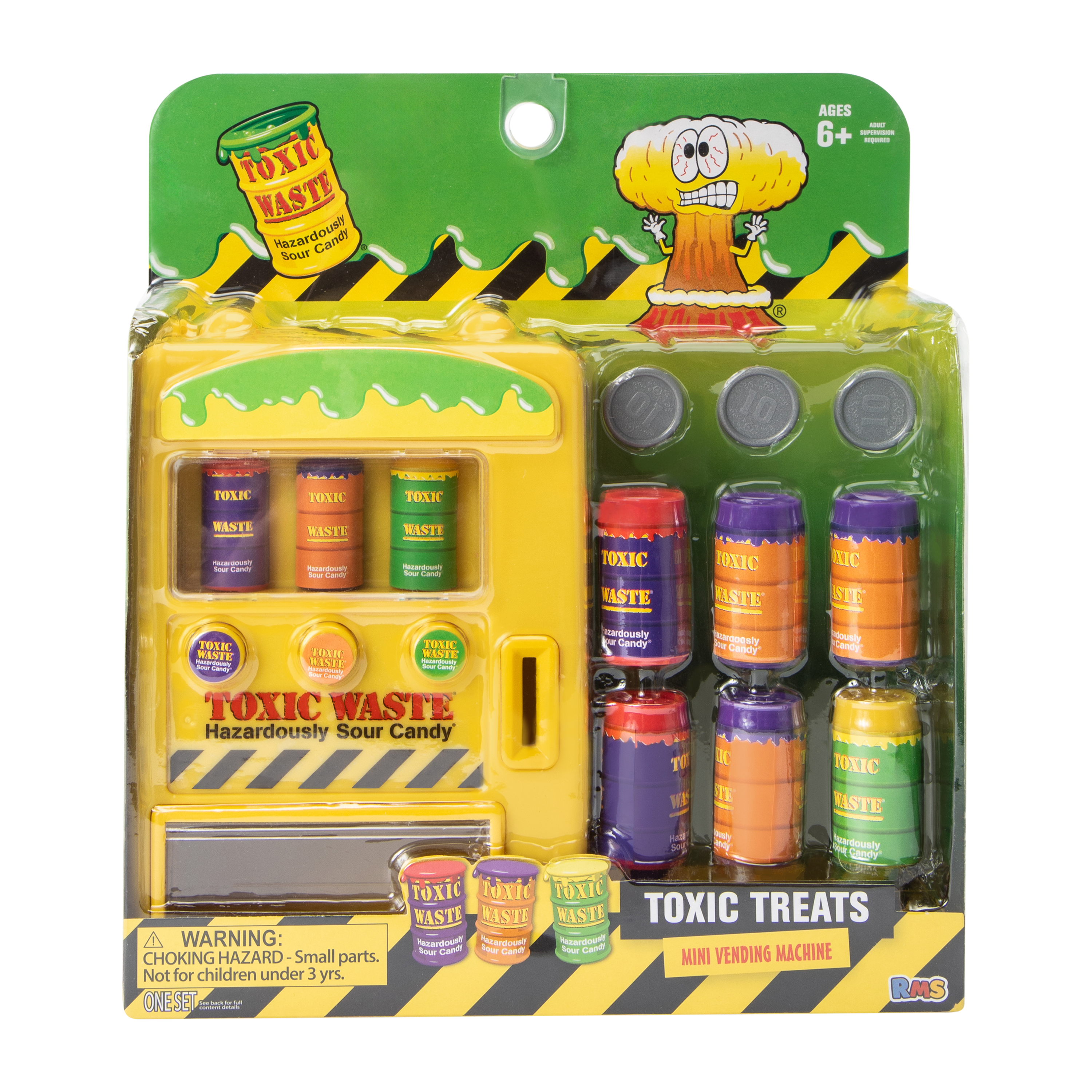 Toxic Waste® Toxic Treats Mini Vending Machine Set | Five Below